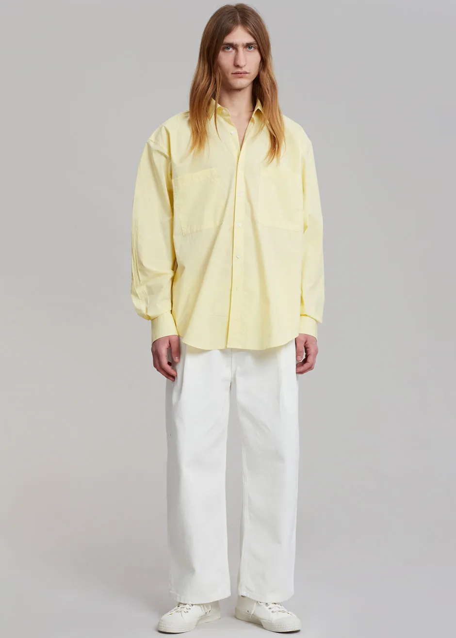 Gus Oversized Shirt - Lemon sold by Frankie Shop product image thumbnail 4