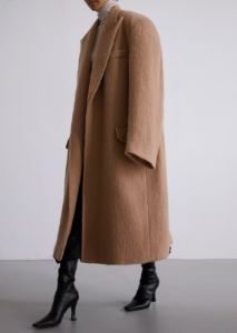 John Oversized Coat - Camel sold by Frankie Shop