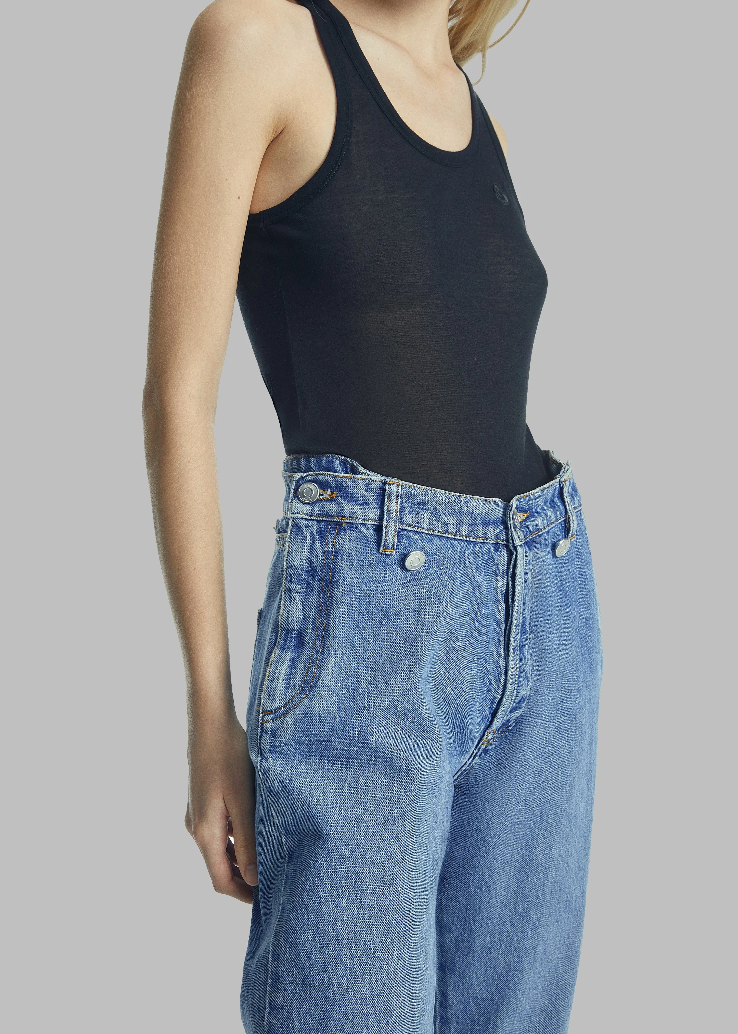 Coperni Open Hip Trousers - Washed Blue sold by Frankie Shop product image thumbnail 3