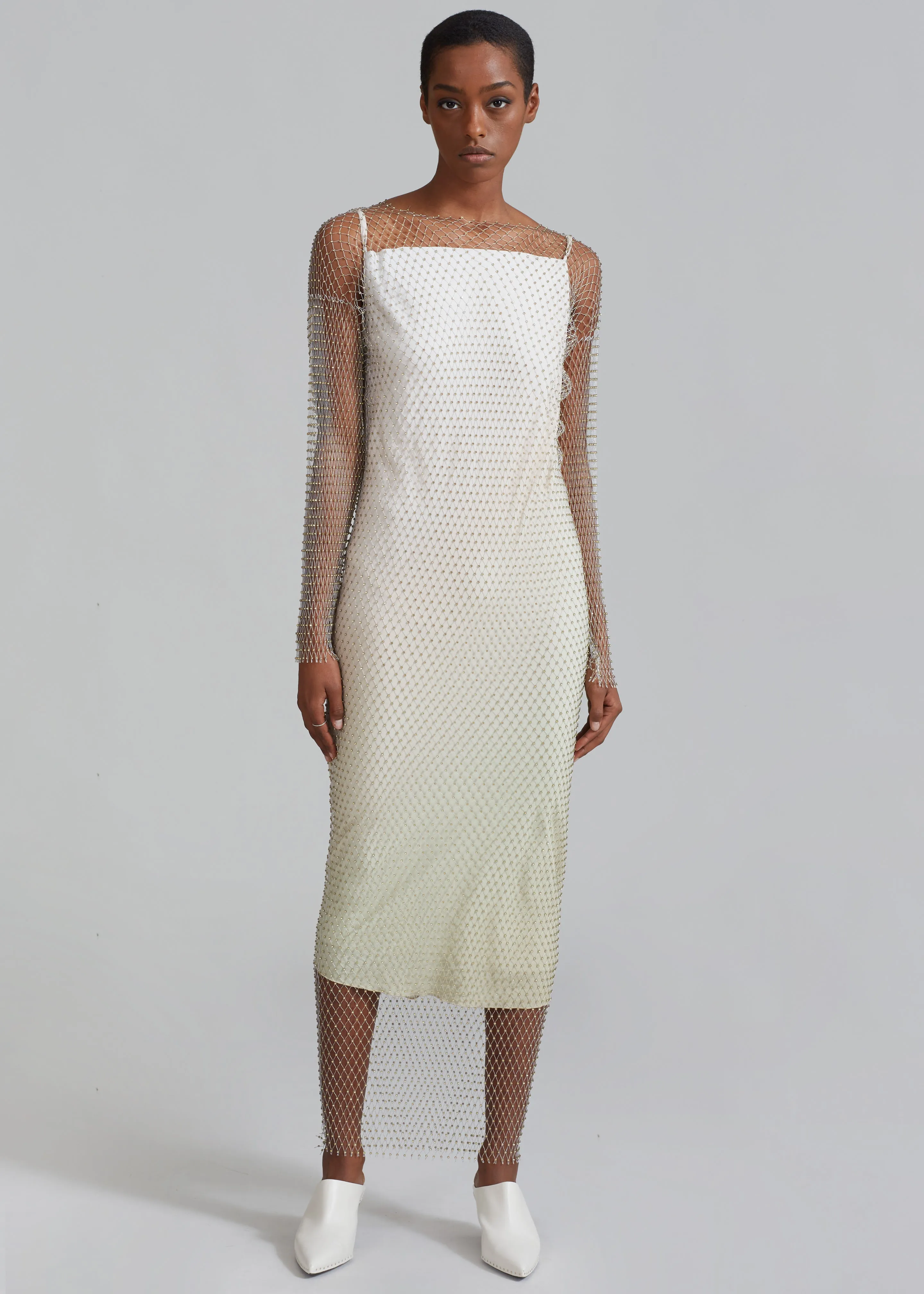 Samsøe & Samsøe Evelina Dress - Nimbus Cloud sold by Frankie Shop product image thumbnail 4