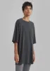 Avak Oversized Tee - Charcoal sold by Frankie Shop