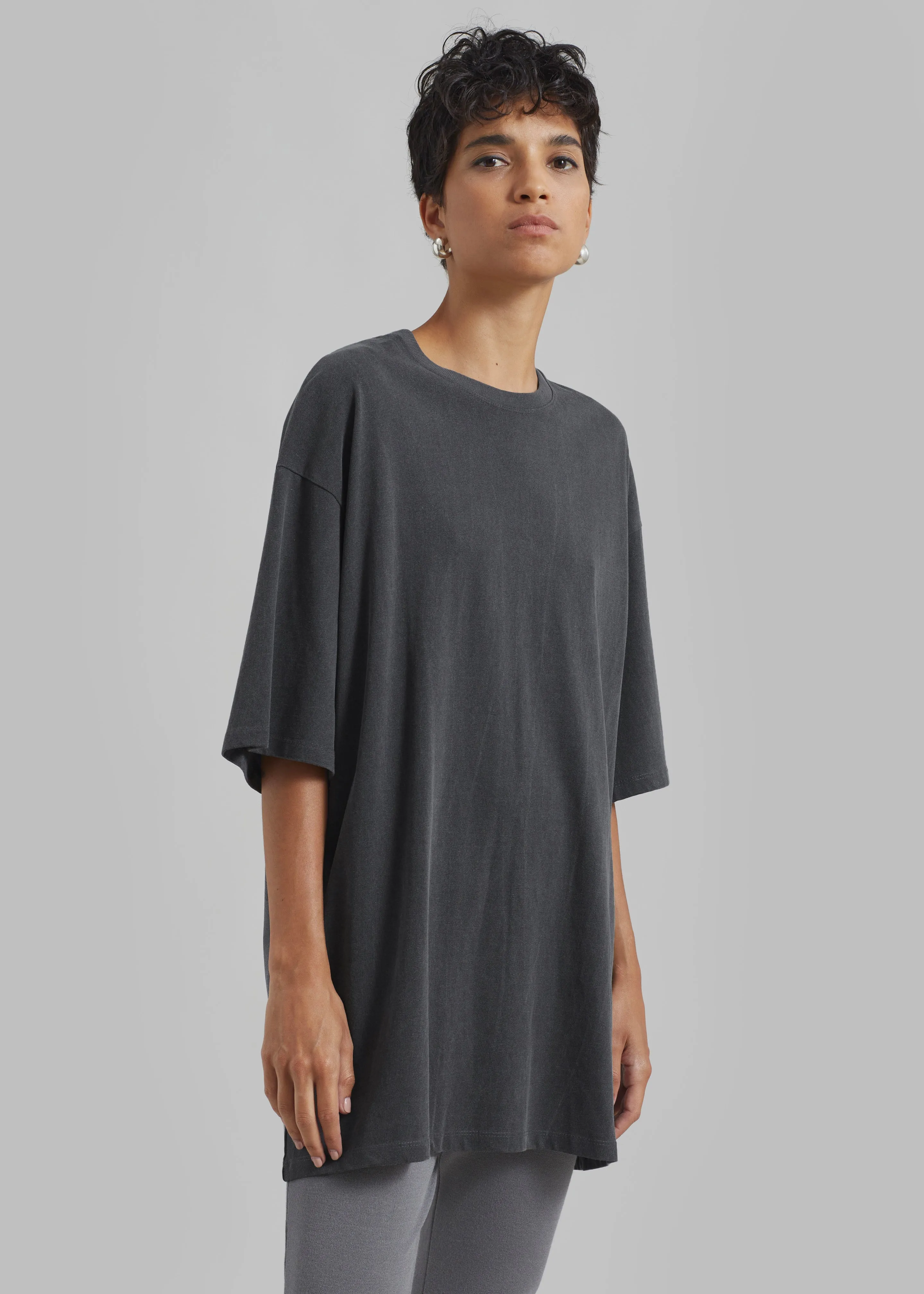 Avak Oversized Tee - Charcoal sold by Frankie Shop product image thumbnail 2