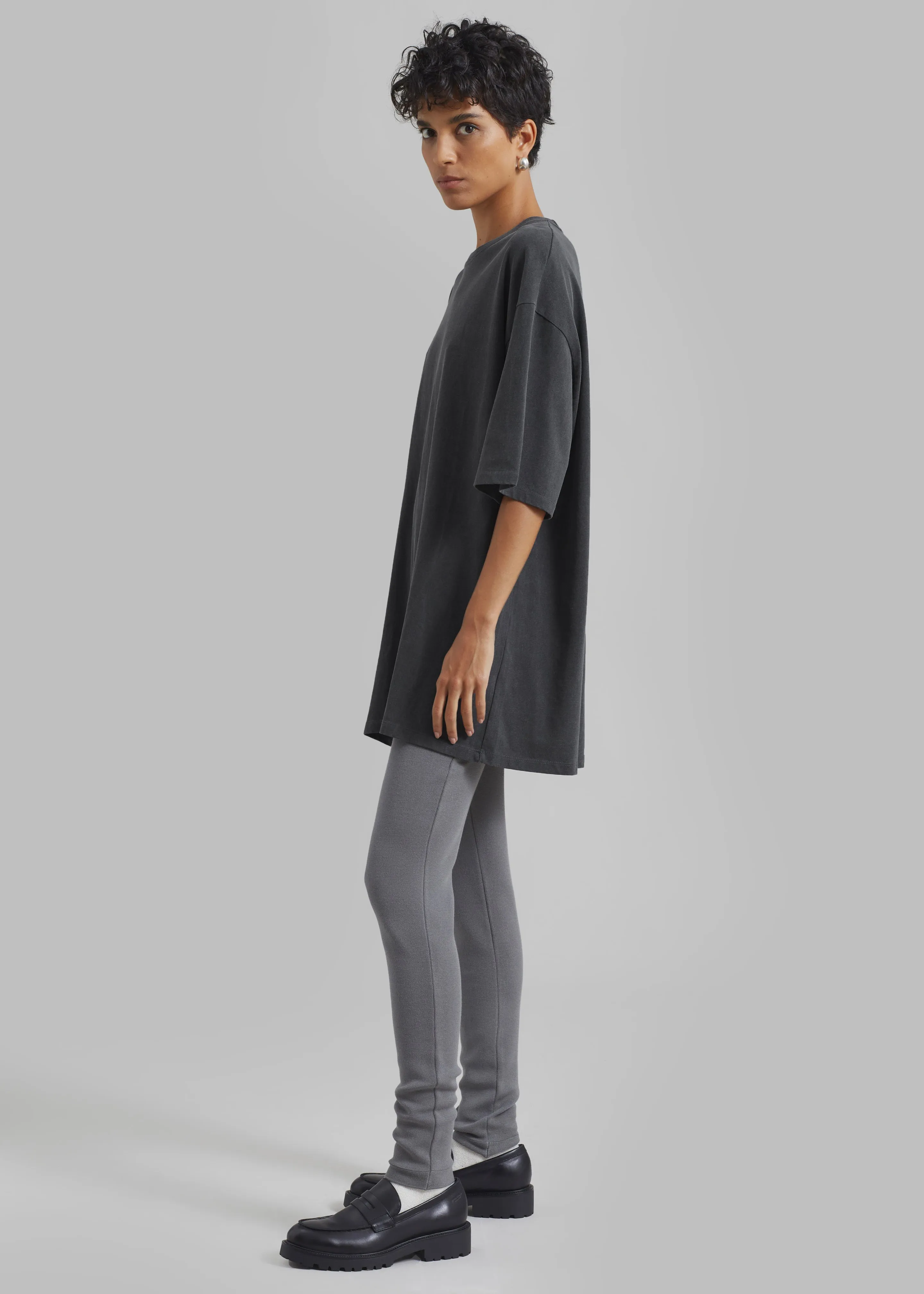 Avak Oversized Tee - Charcoal sold by Frankie Shop product image thumbnail 3