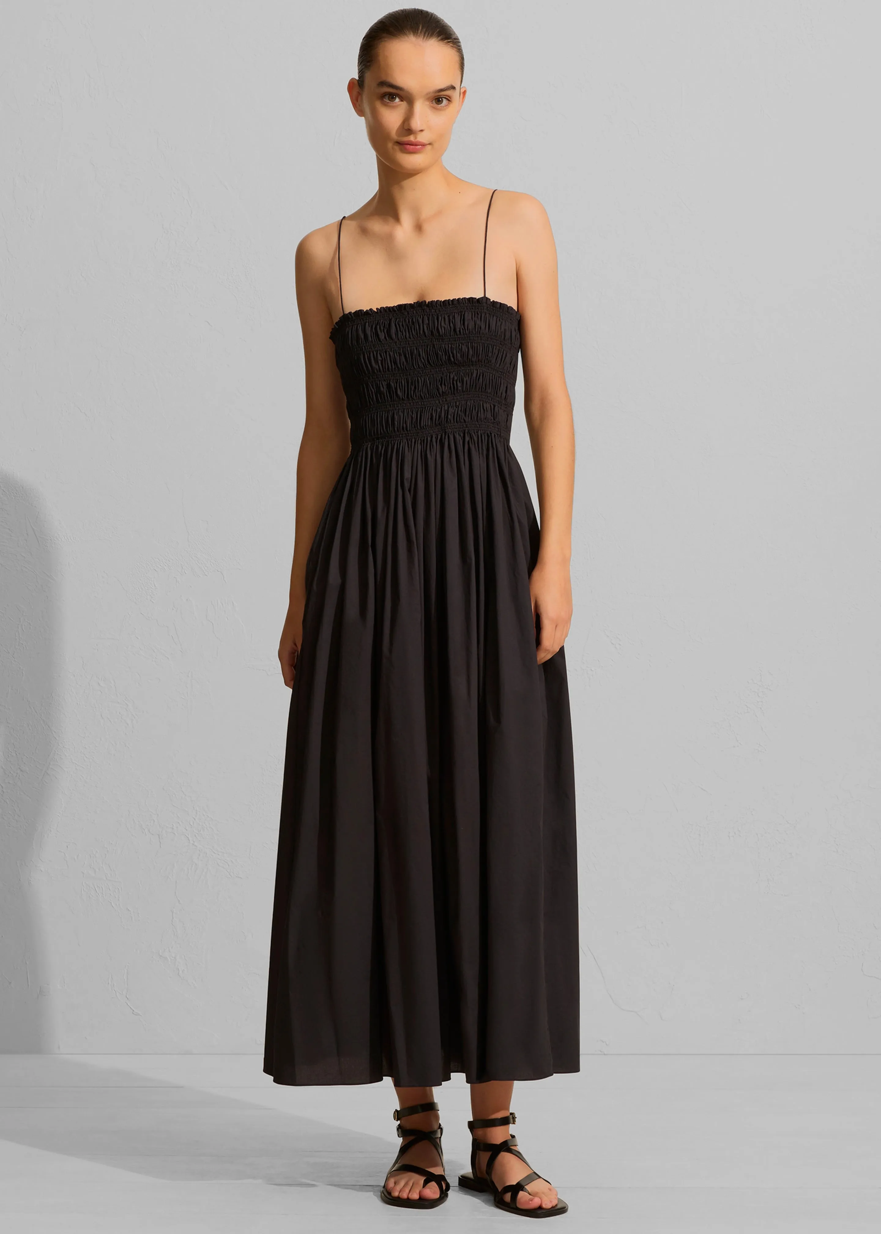 Matteau Shirred Bodice Dress - Black sold by Frankie Shop product image thumbnail 3