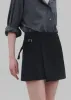 Julie Wrap Mini Skort - Black sold by Frankie Shop