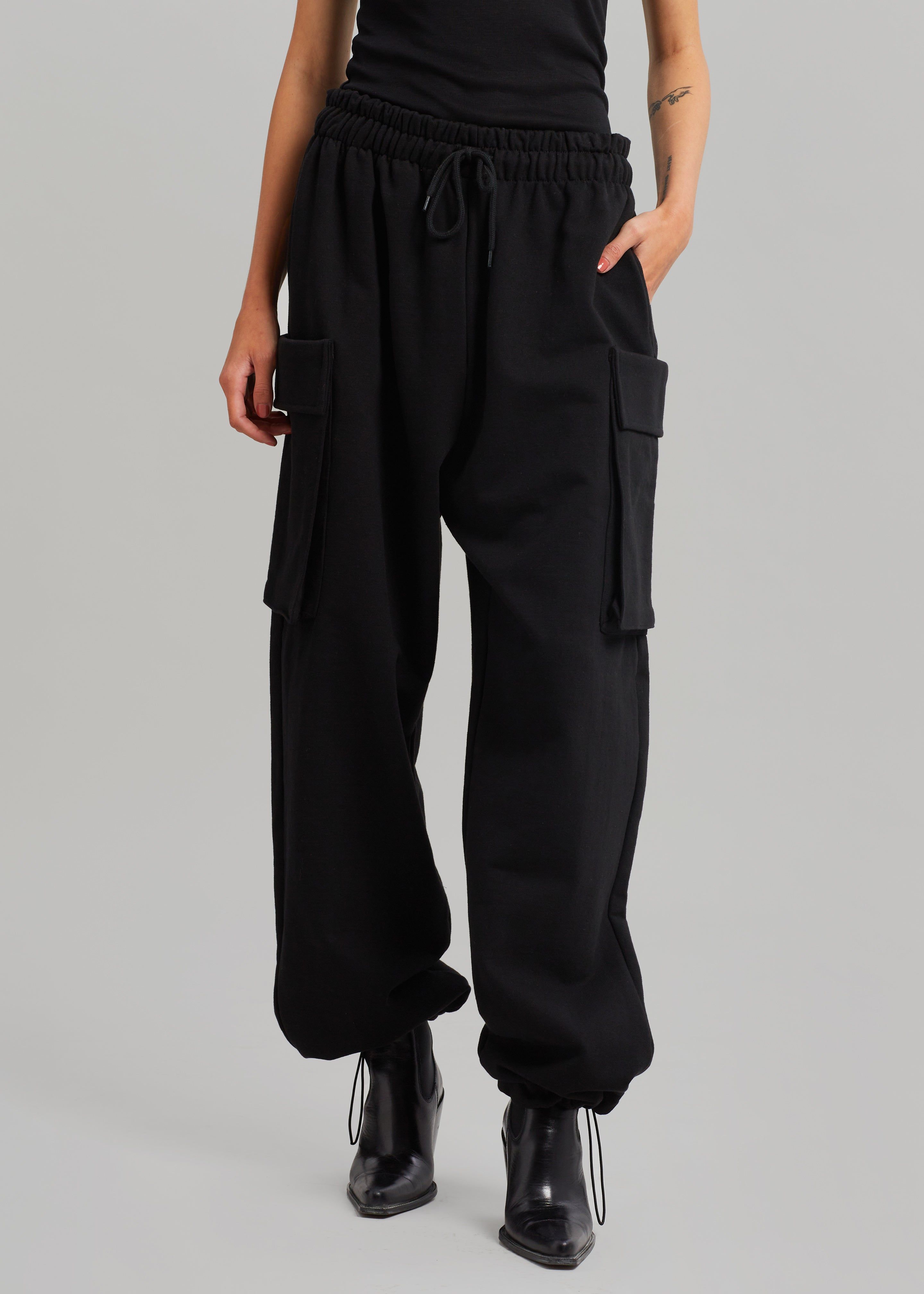 Aliz Cargo Sweatpants - Black sold by Frankie Shop product image thumbnail 5