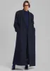 Gaia Double Breasted Coat - Navy sold by Frankie Shop