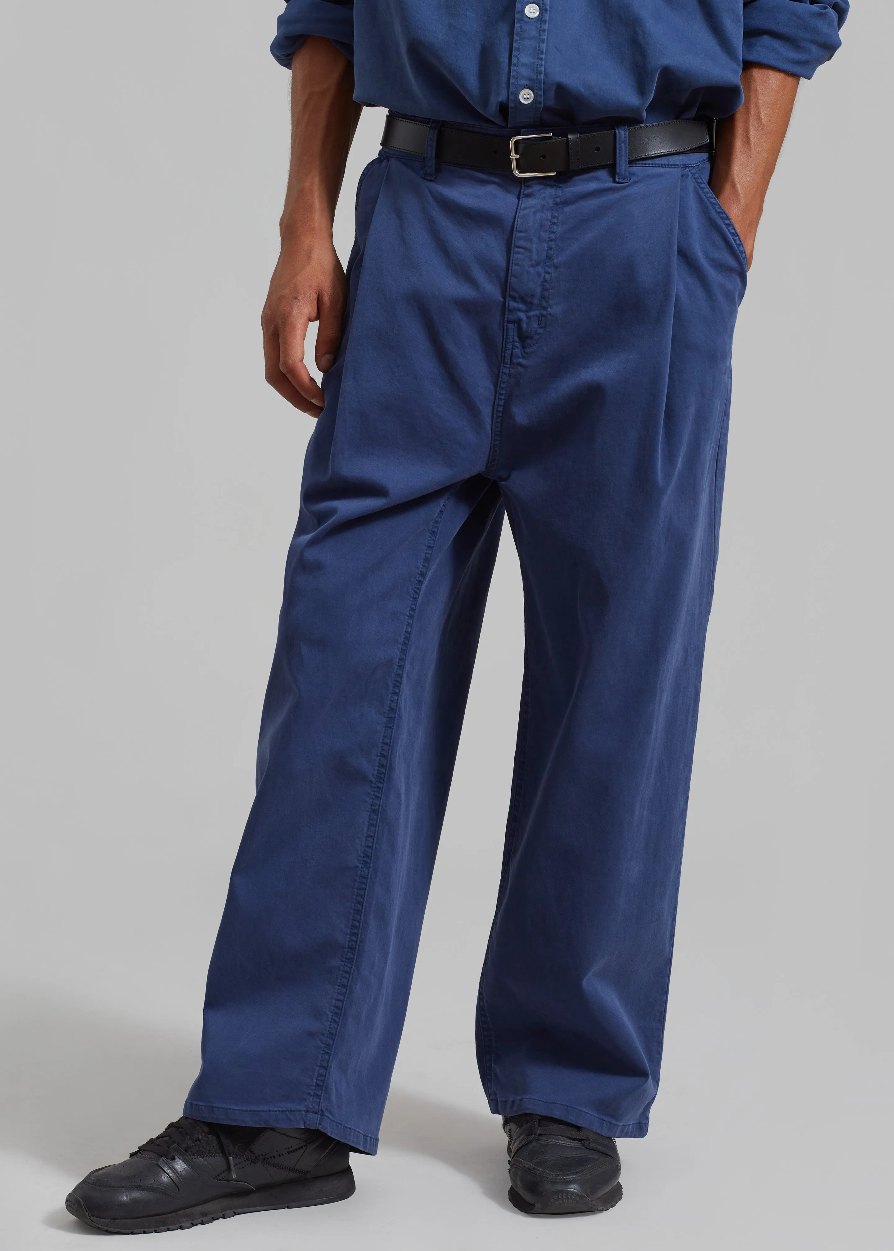 Drew Pants - Blue sold by Frankie Shop product image thumbnail 2