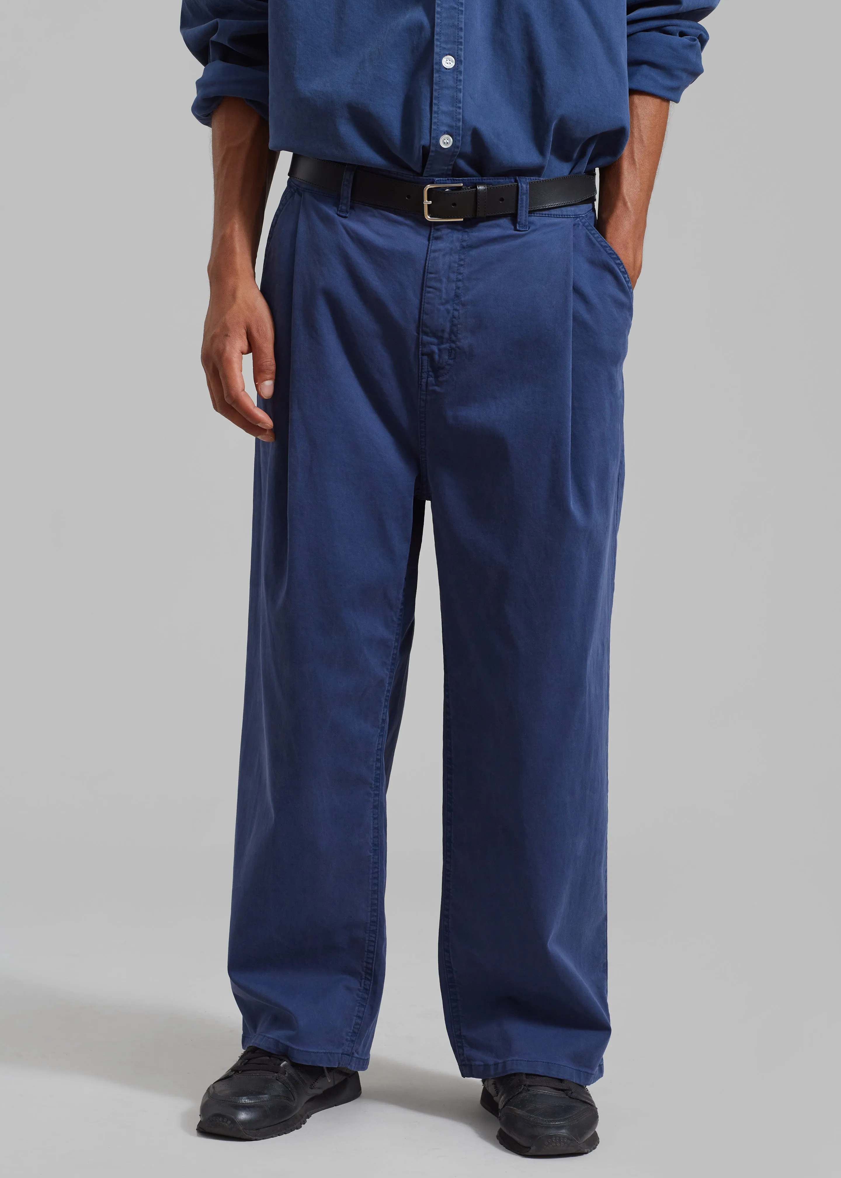 Drew Pants - Blue sold by Frankie Shop product image thumbnail 5