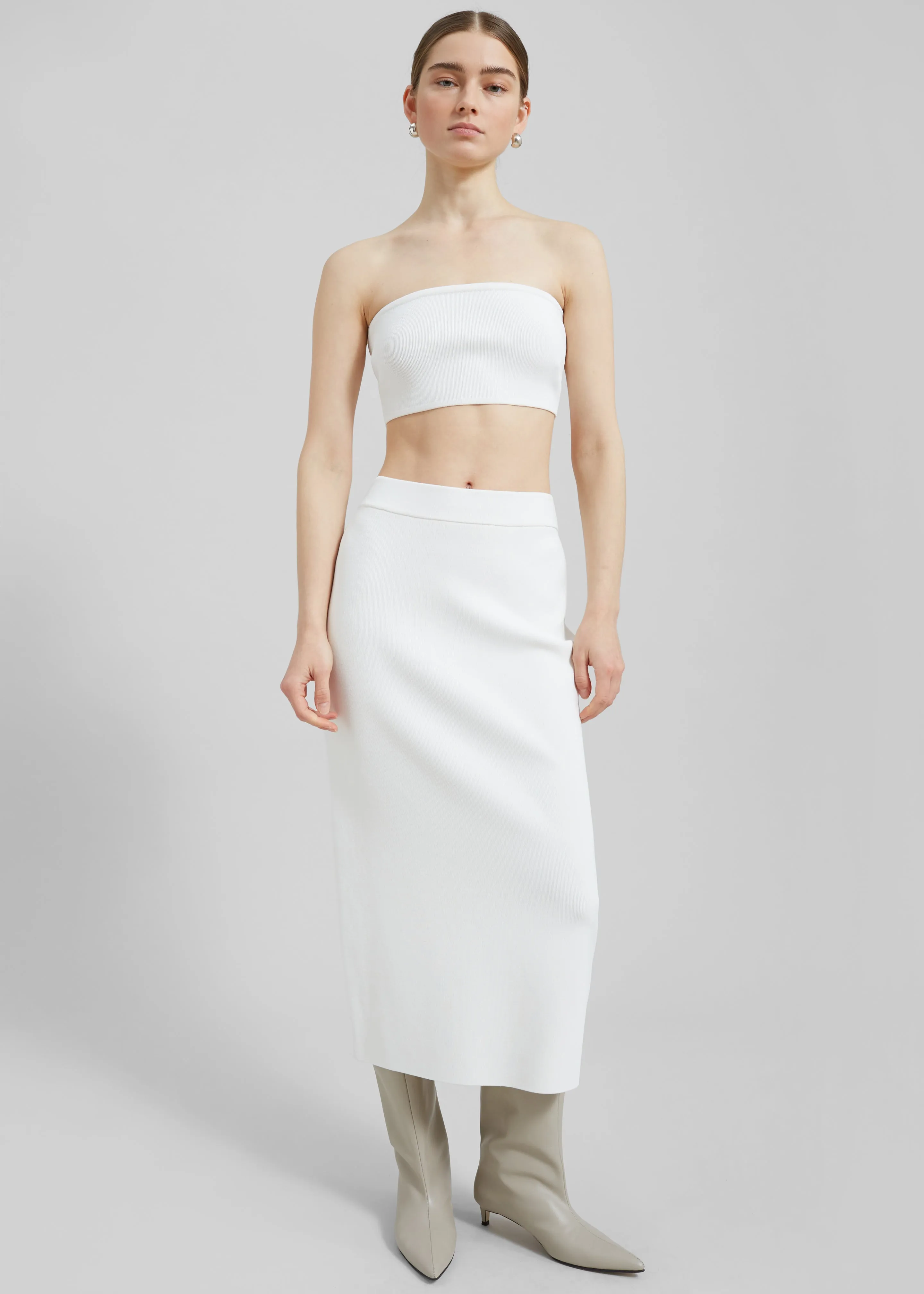 Winona Knit Bra - Mastic sold by Frankie Shop product image thumbnail 3