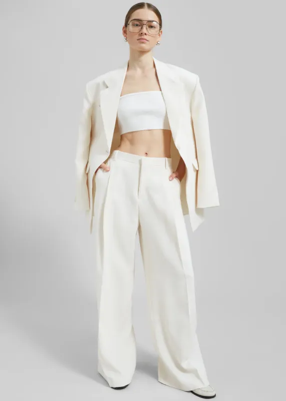 Winona Knit Bra - Mastic sold by Frankie Shop