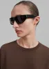 Port Tanger Malick Sunglasses - Black Acetate/Tobacco Lens sold by Frankie Shop