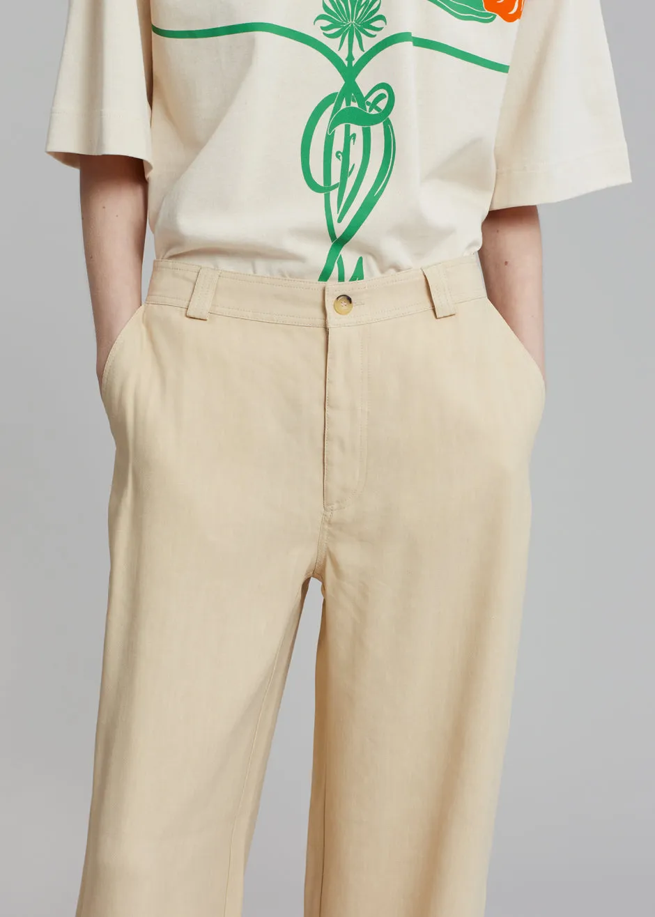 Rodebjer Annie Pants - Warm Sand sold by Frankie Shop product image thumbnail 5