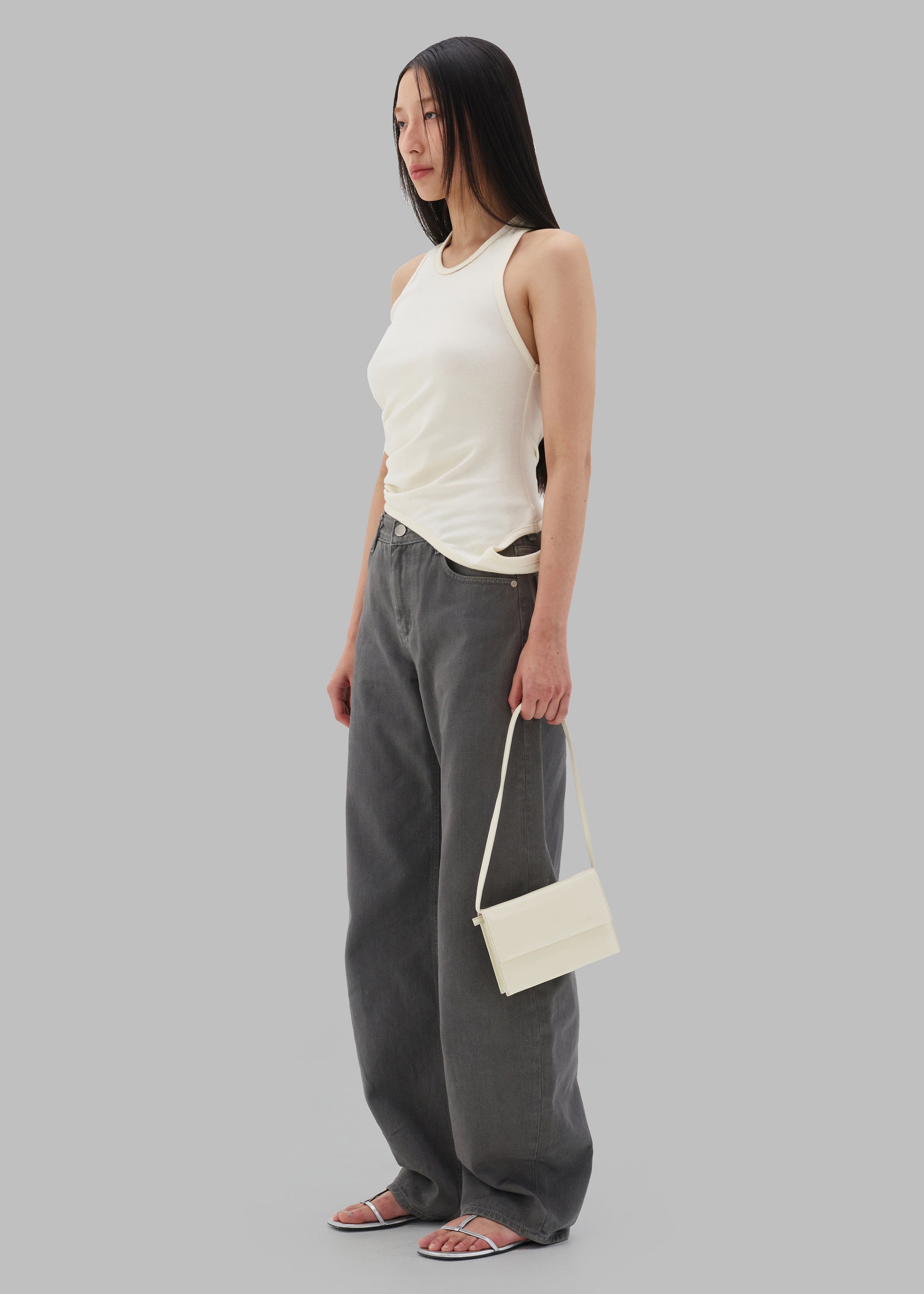 Low Classic Hole Point Top - Cream sold by Frankie Shop product image thumbnail 6