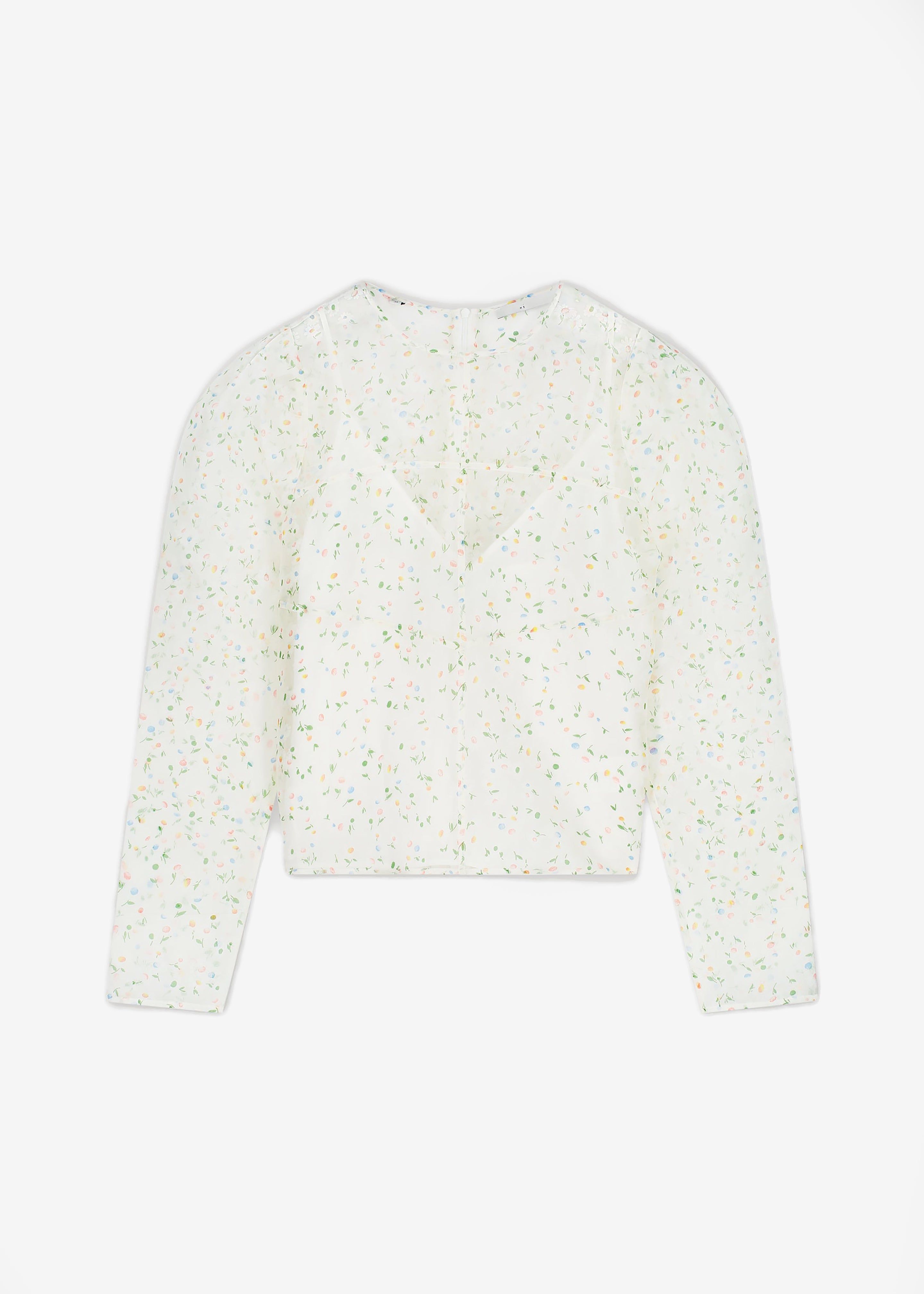 Róhe Floral Organza Top - Flowerfield sold by Frankie Shop product image thumbnail 5