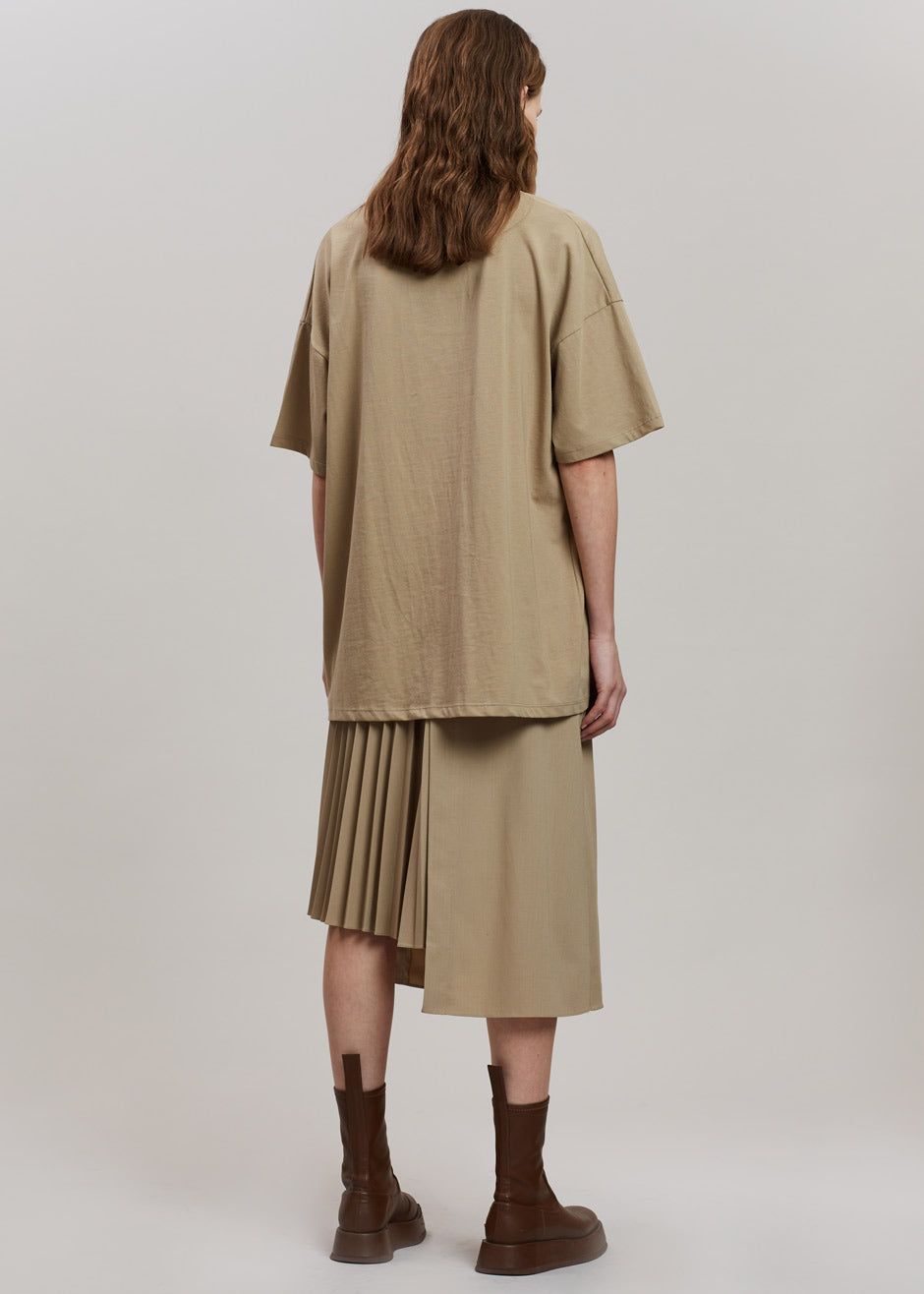 Vernice Tee - Pale Khaki sold by Frankie Shop product image thumbnail 7