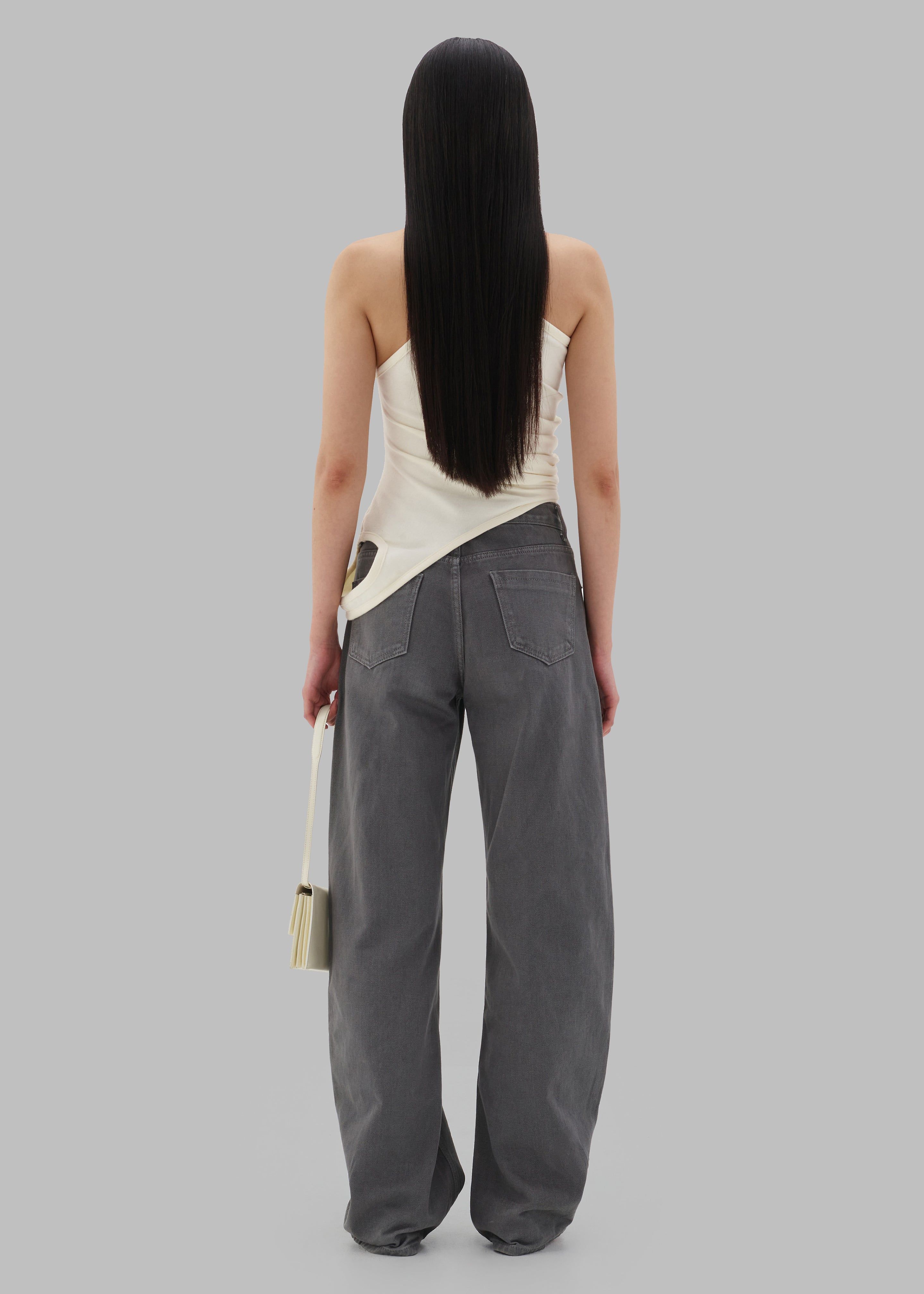 Low Classic Hole Point Top - Cream sold by Frankie Shop product image thumbnail 7