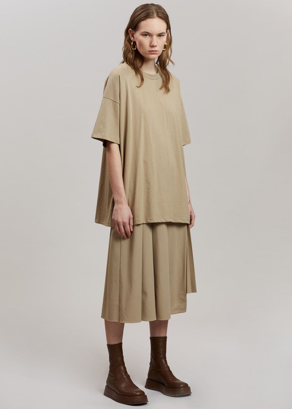 Vernice Tee - Pale Khaki sold by Frankie Shop product image thumbnail 6