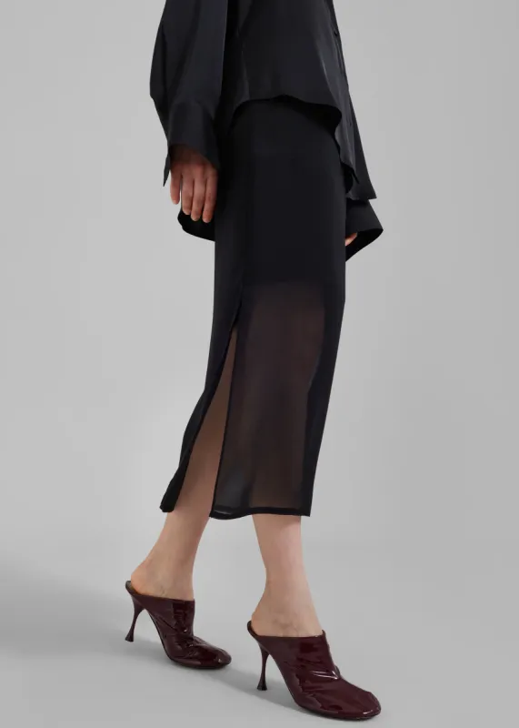 Sportmax Amico Skirt - Black sold by Frankie Shop
