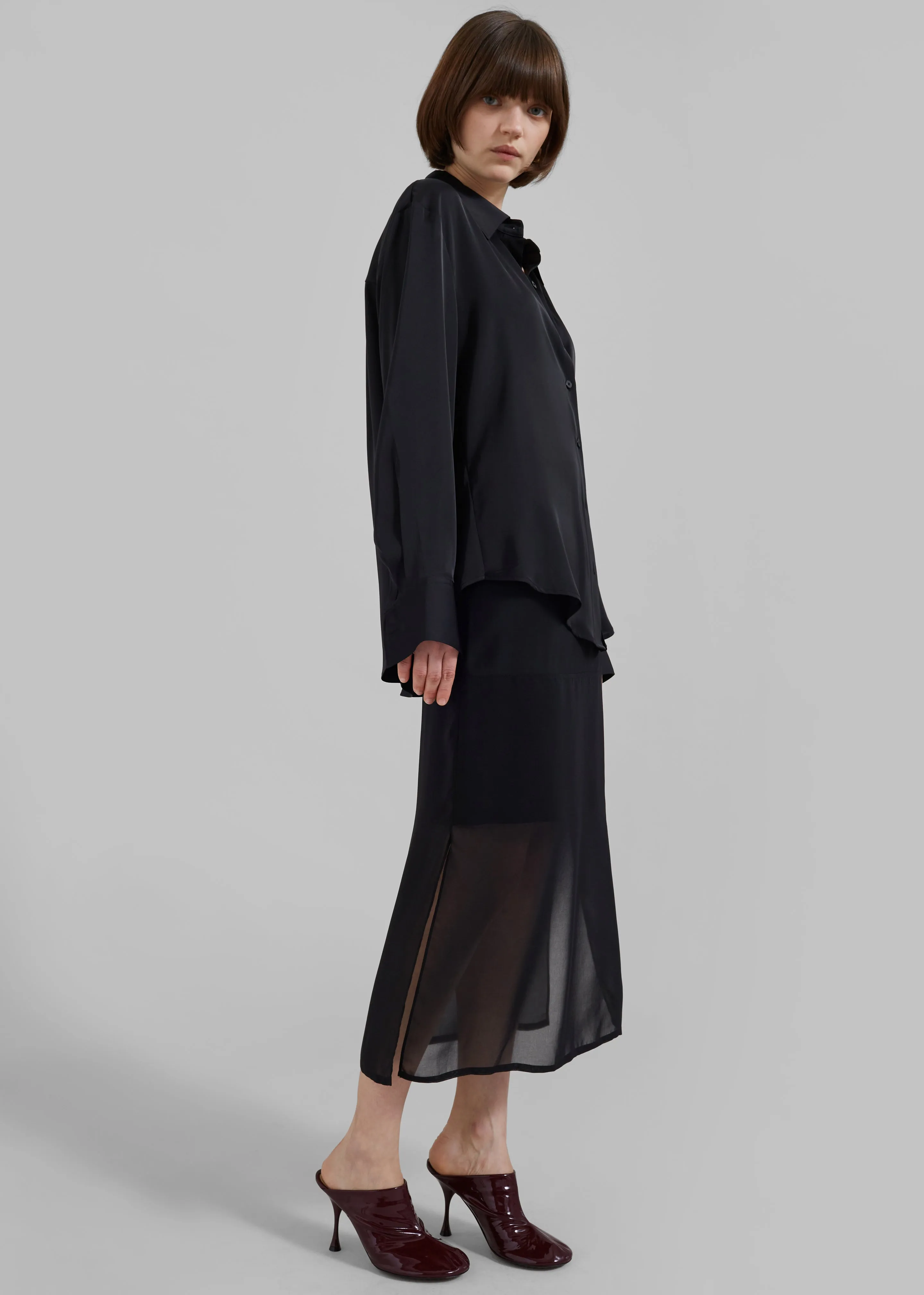 Sportmax Amico Skirt - Black sold by Frankie Shop product image thumbnail 5