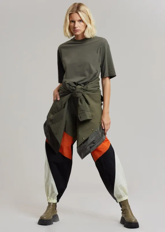 Kahlo Joggers - Orange Combo made by Frankie Shop