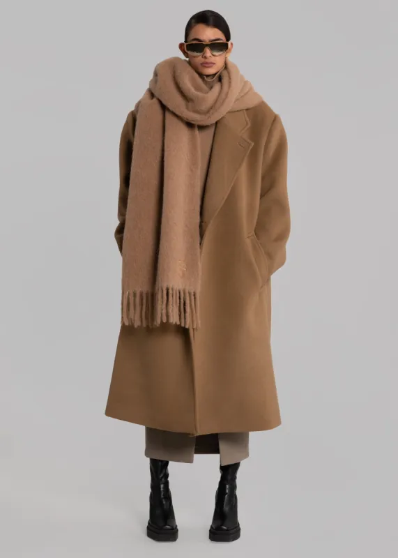 Jadyn Double Breasted Coat - Camel sold by Frankie Shop
