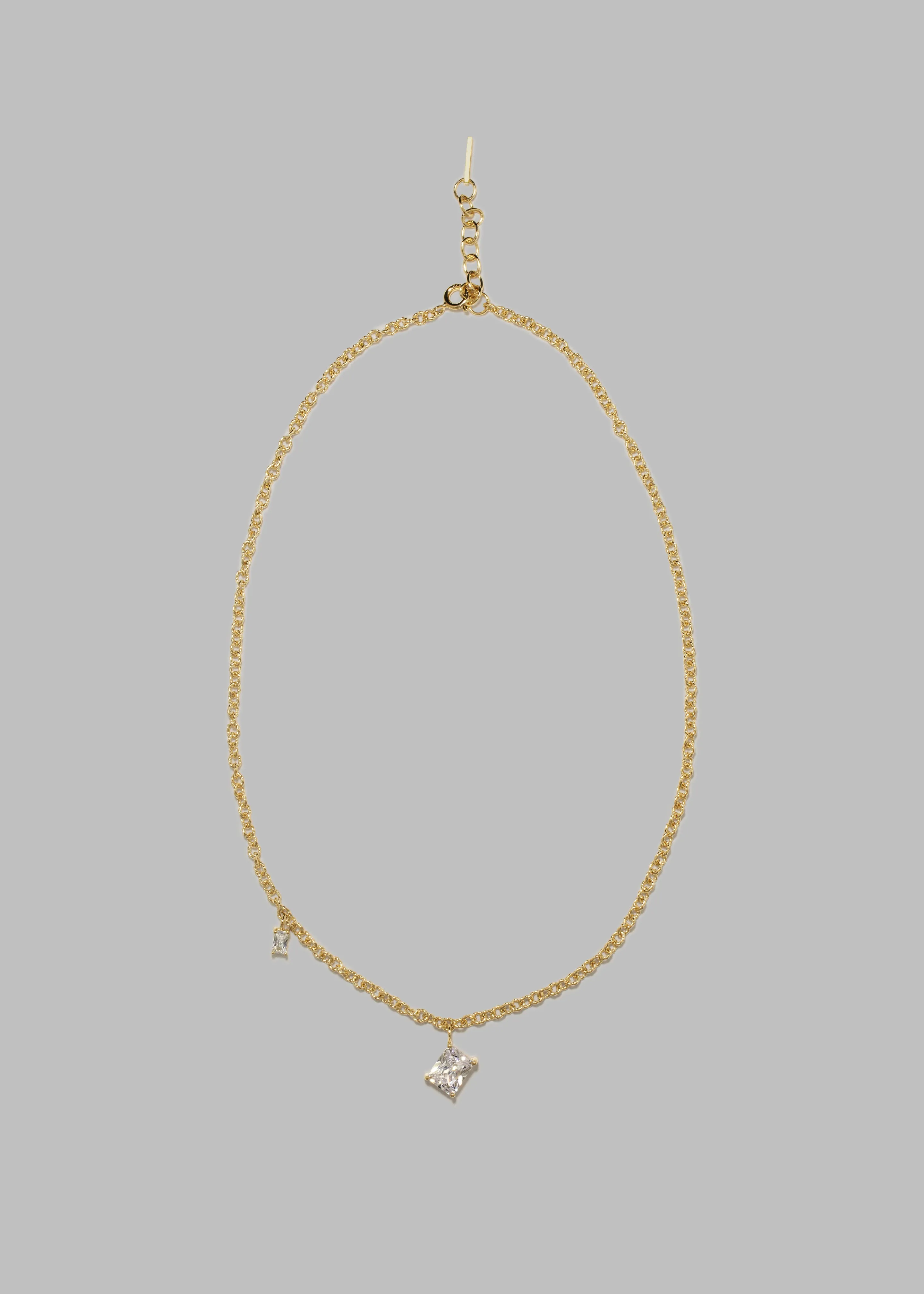 Completedworks Encrypted Dreams Necklace - Cubic Zirconia/Gold Vermeil sold by Frankie Shop product image thumbnail 2