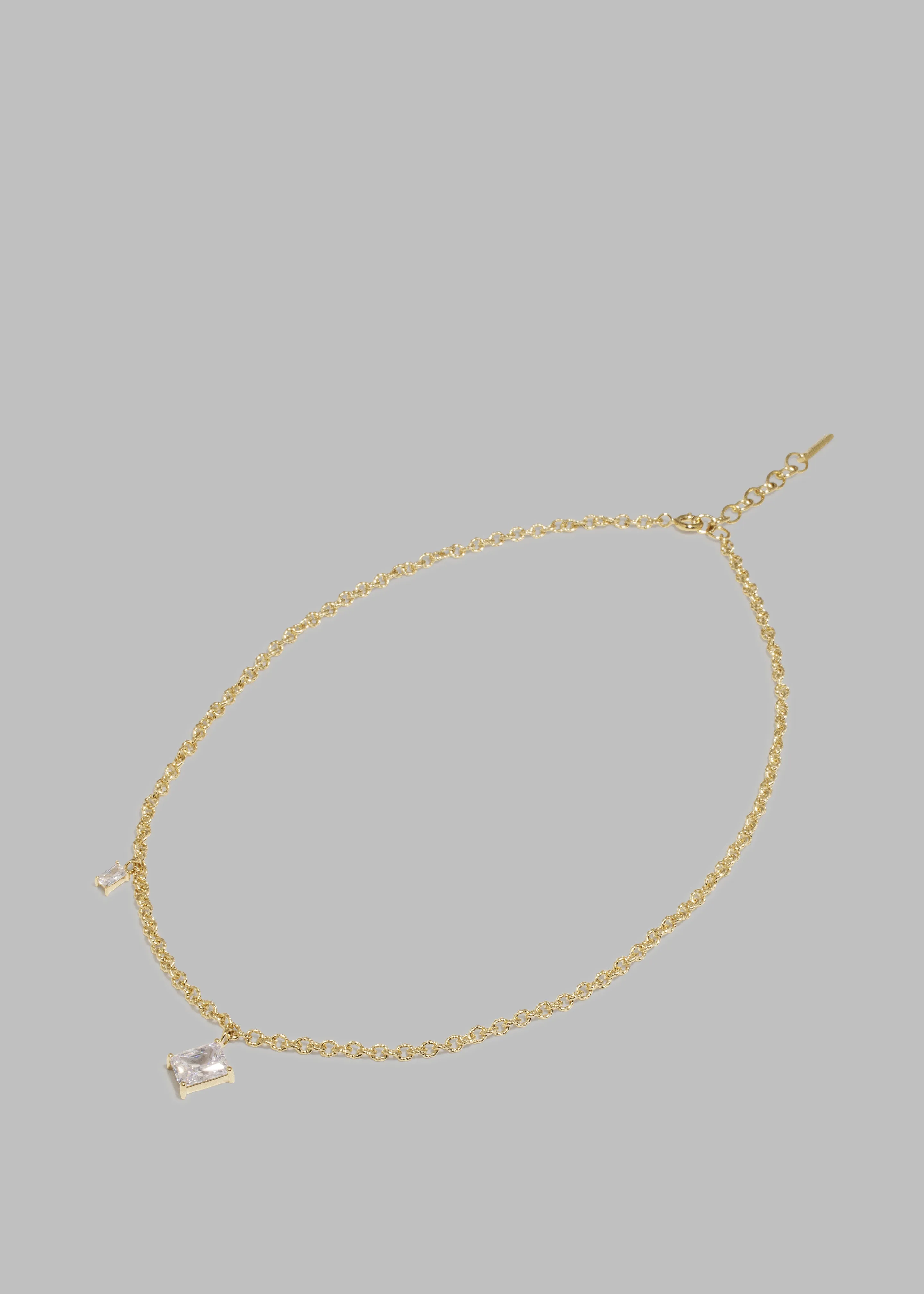 Completedworks Encrypted Dreams Necklace - Cubic Zirconia/Gold Vermeil sold by Frankie Shop product image thumbnail 5