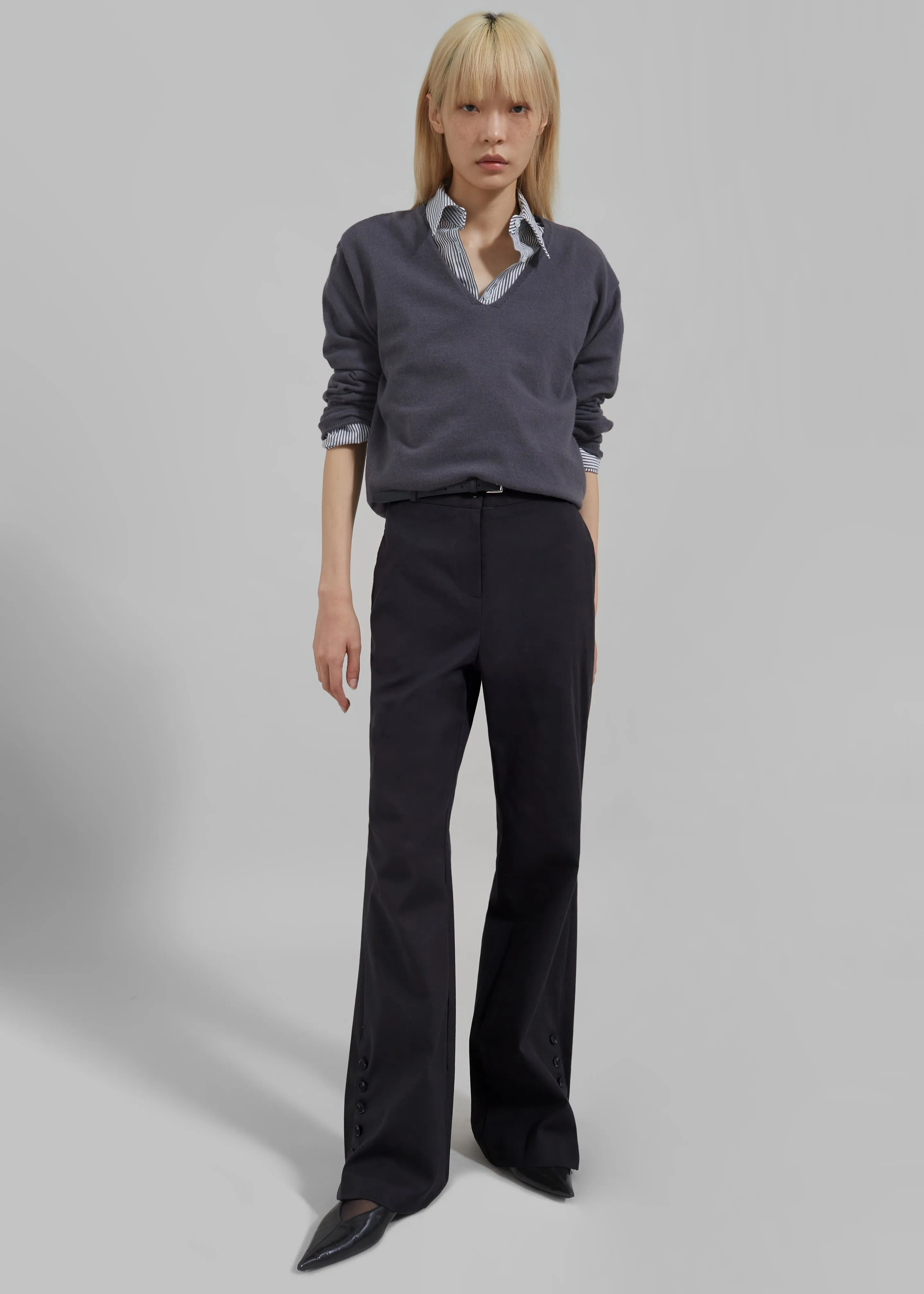 Michelle Flare Pants - Black sold by Frankie Shop