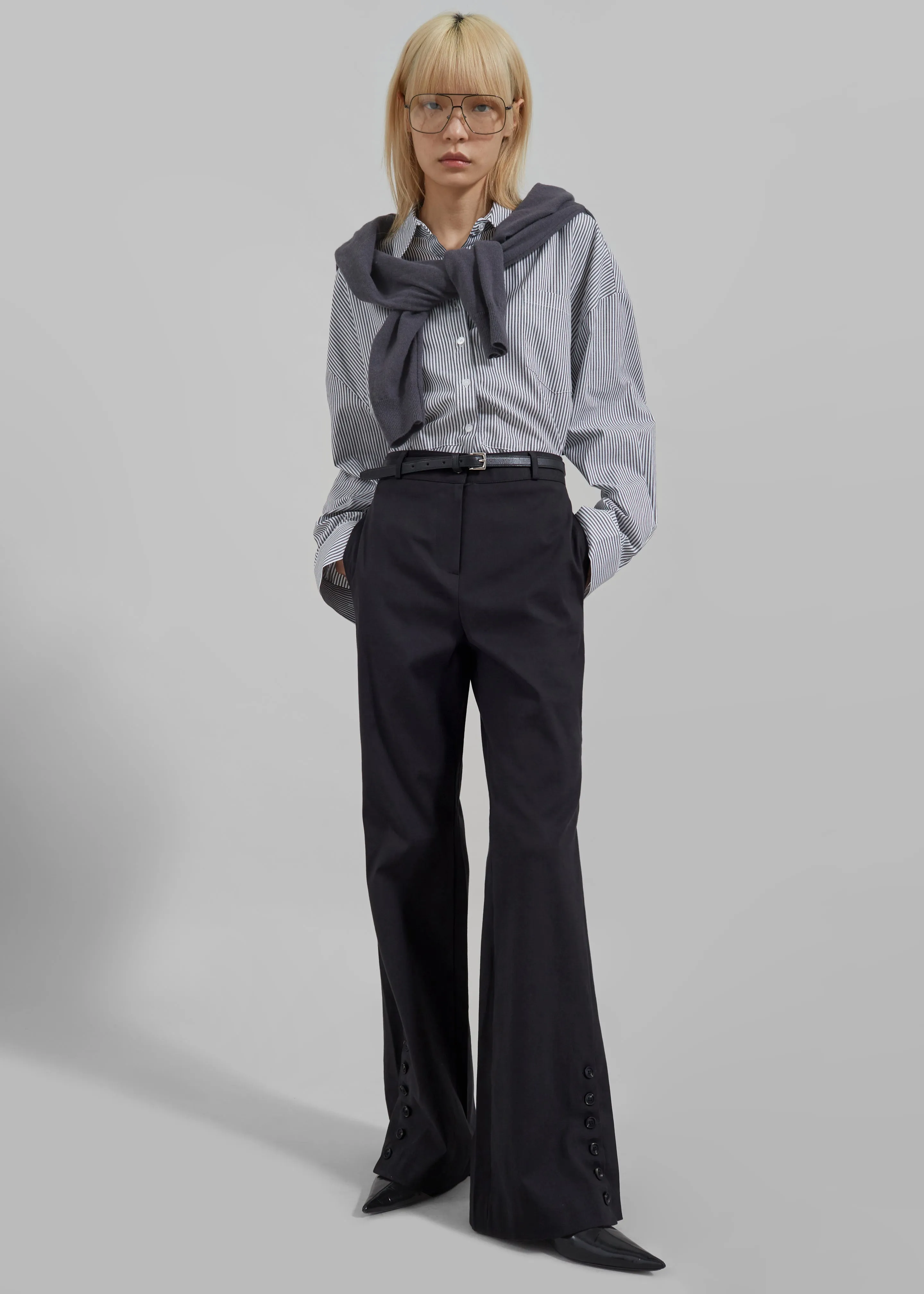 Michelle Flare Pants - Black sold by Frankie Shop product image thumbnail 4