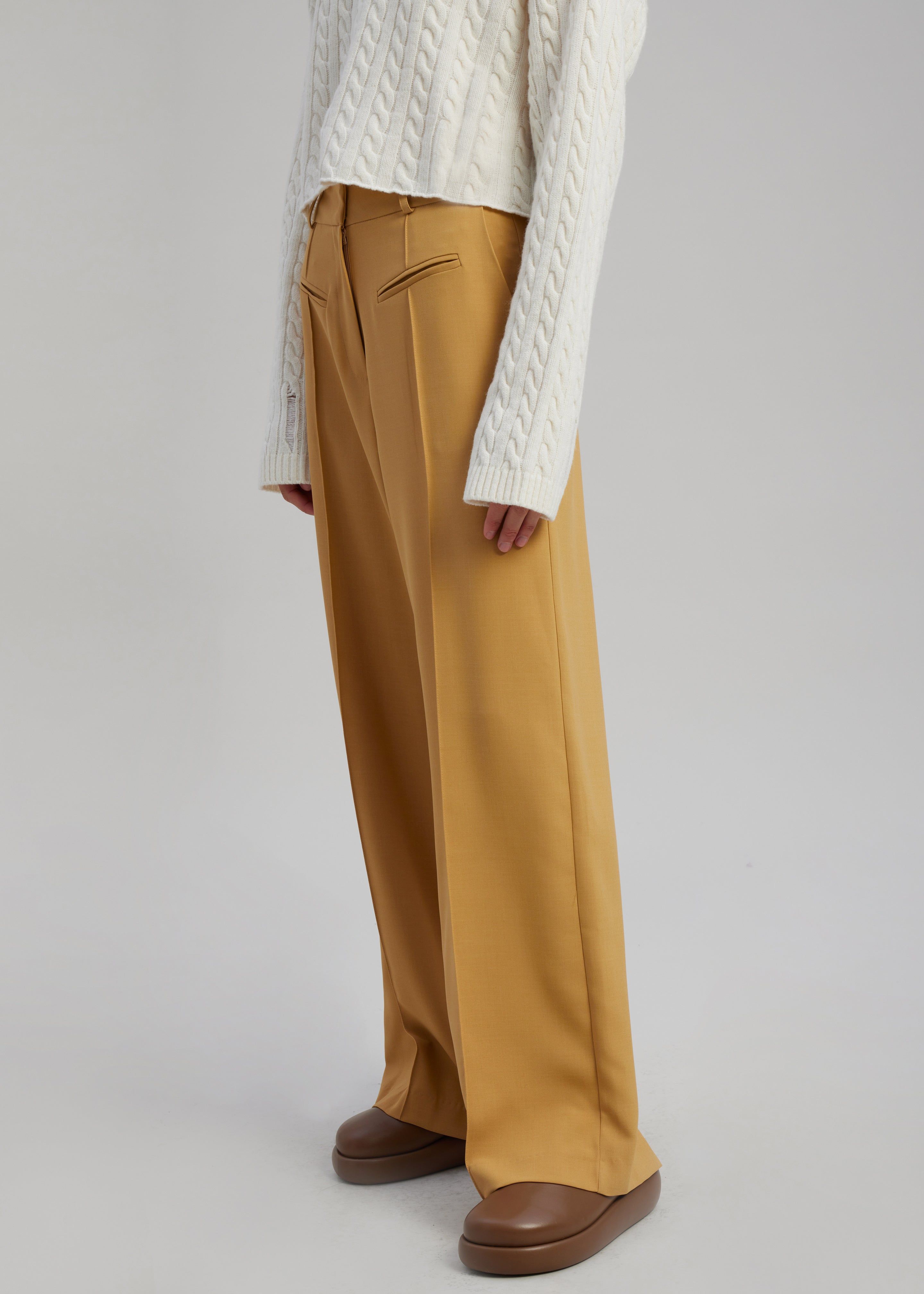 Cornelia Pants - Butter sold by Frankie Shop