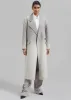 Imani Ombre Wool Coat - Grey sold by Frankie Shop