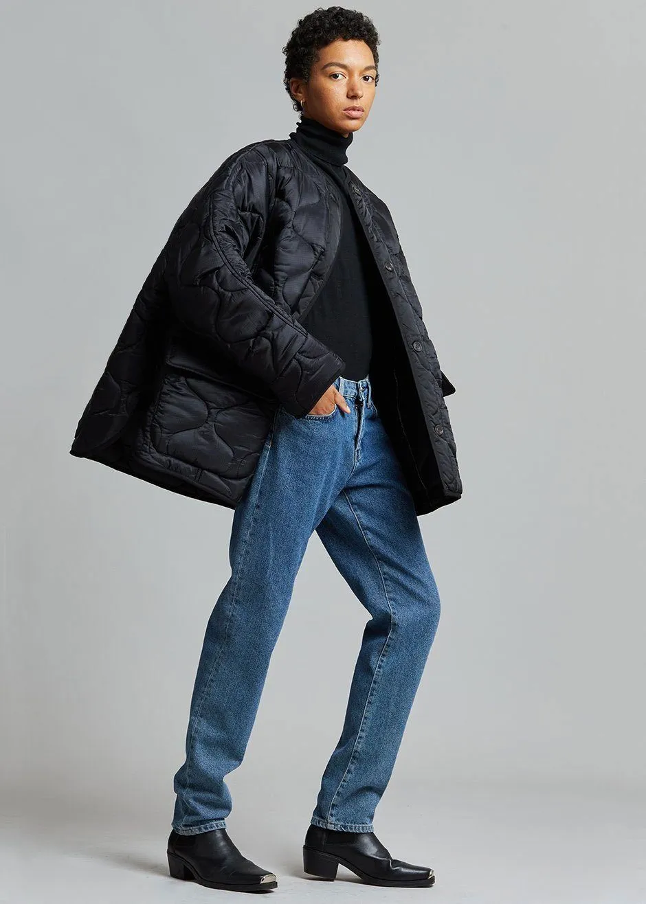 Teddy Quilted Jacket - Black sold by Frankie Shop product image thumbnail 2