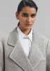 Imani Ombre Wool Coat - Grey sold by Frankie Shop
