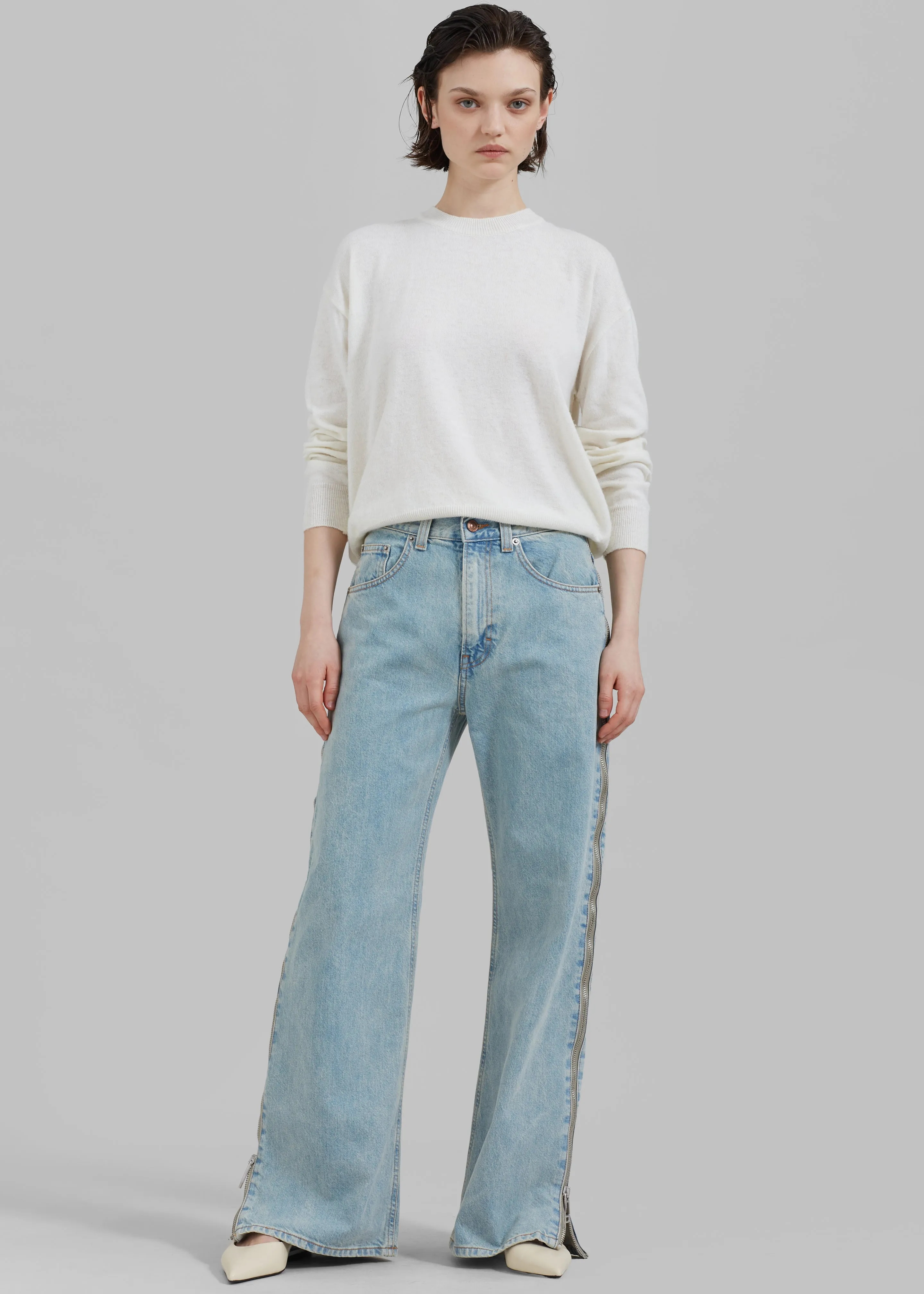 Haikure Triumph Jeans - Bleach Blue sold by Frankie Shop product image thumbnail 2