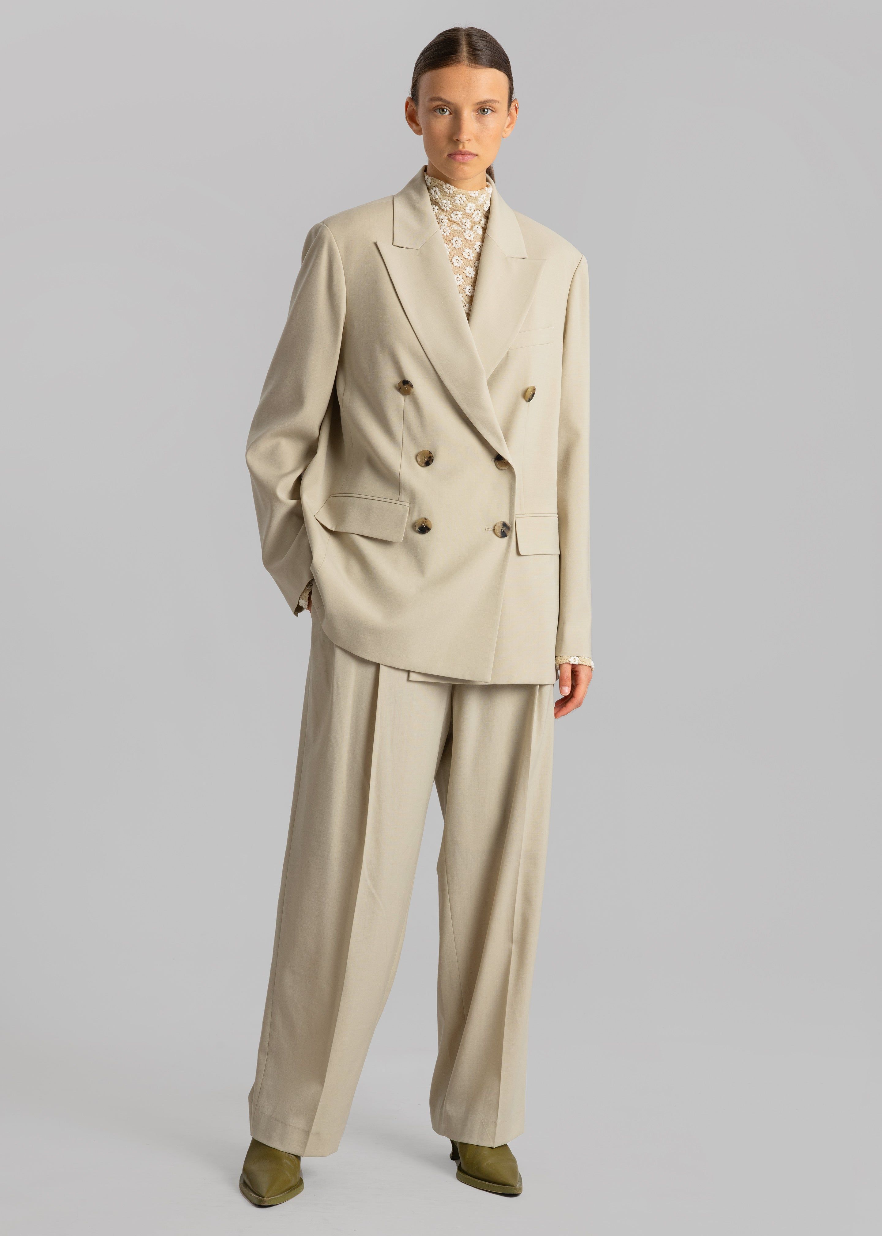 Sefa Blazer - Beige sold by Frankie Shop product image thumbnail 6