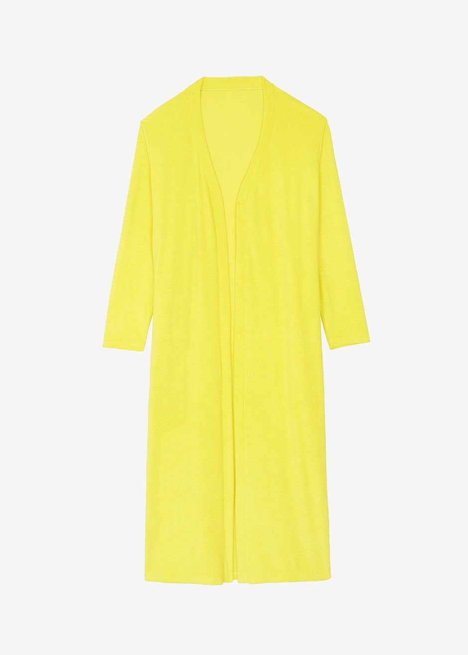 Taka Terry Duster Cardigan - Yellow sold by Frankie Shop product image thumbnail 8