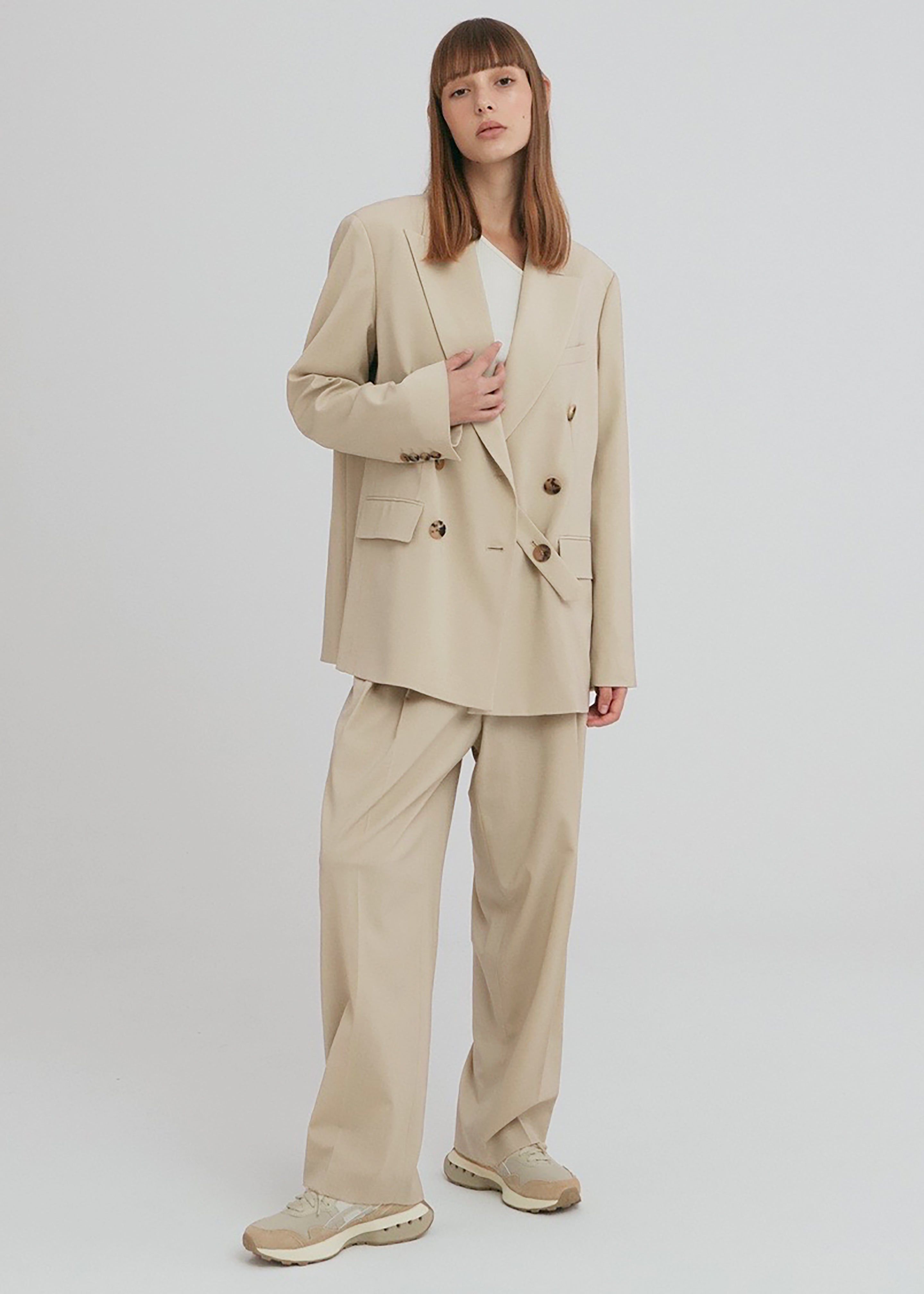 Sefa Blazer - Beige sold by Frankie Shop product image thumbnail 3