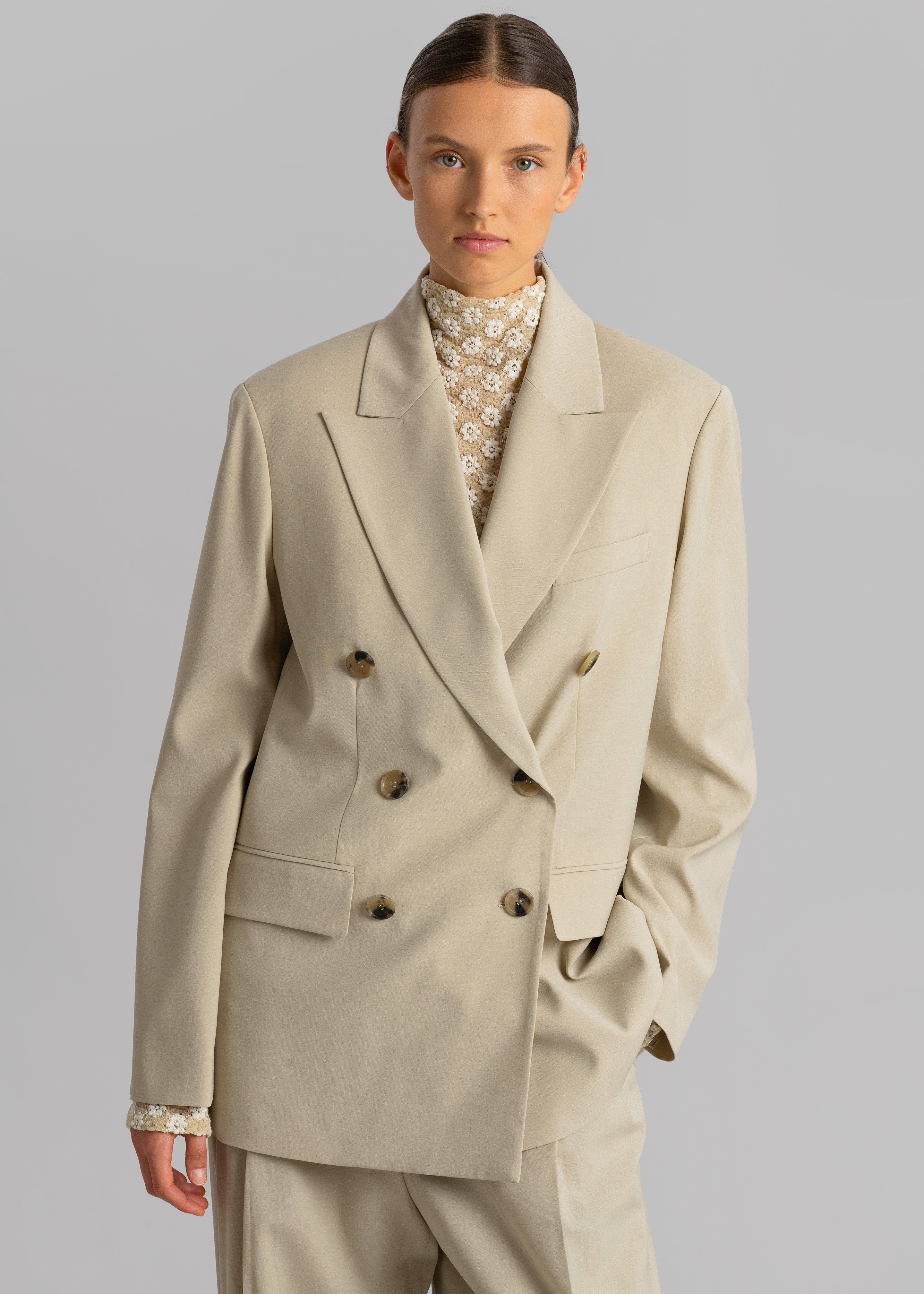 Sefa Blazer - Beige sold by Frankie Shop product image thumbnail 7