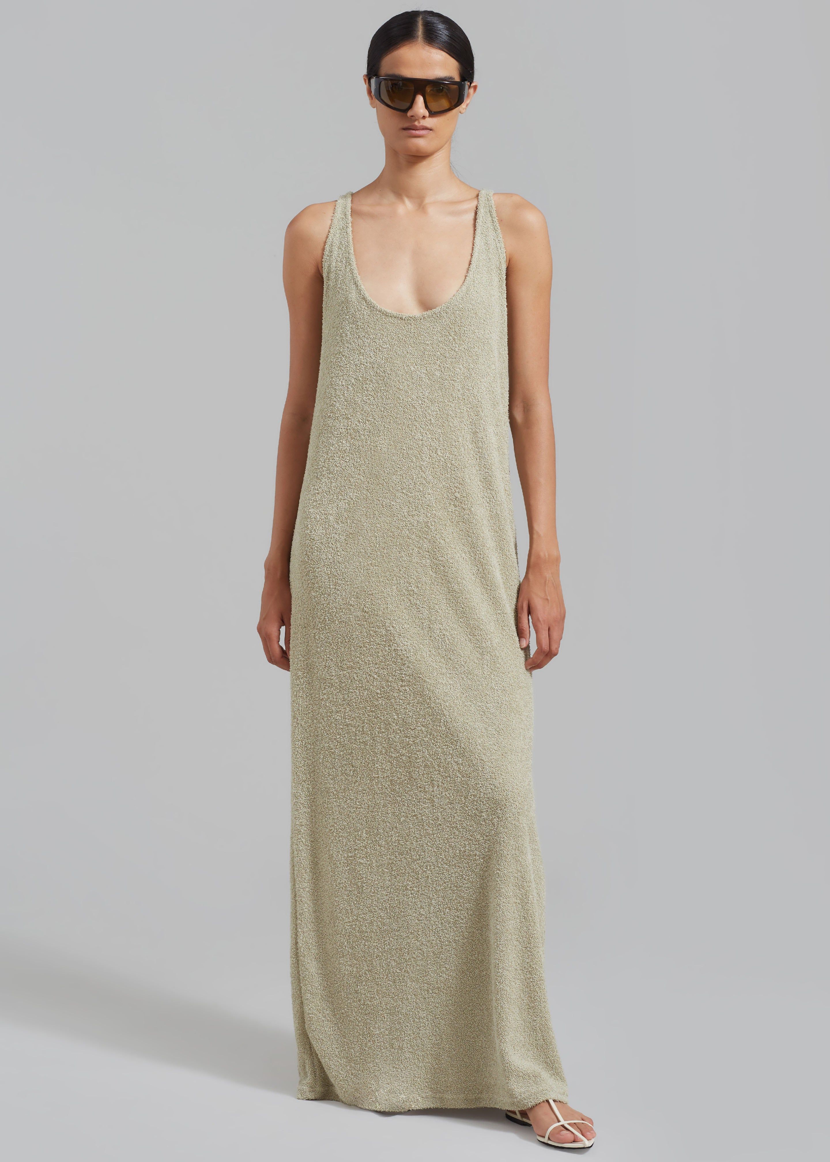 Adelaide Maxi Tank Dress - Sage sold by Frankie Shop product image thumbnail 4