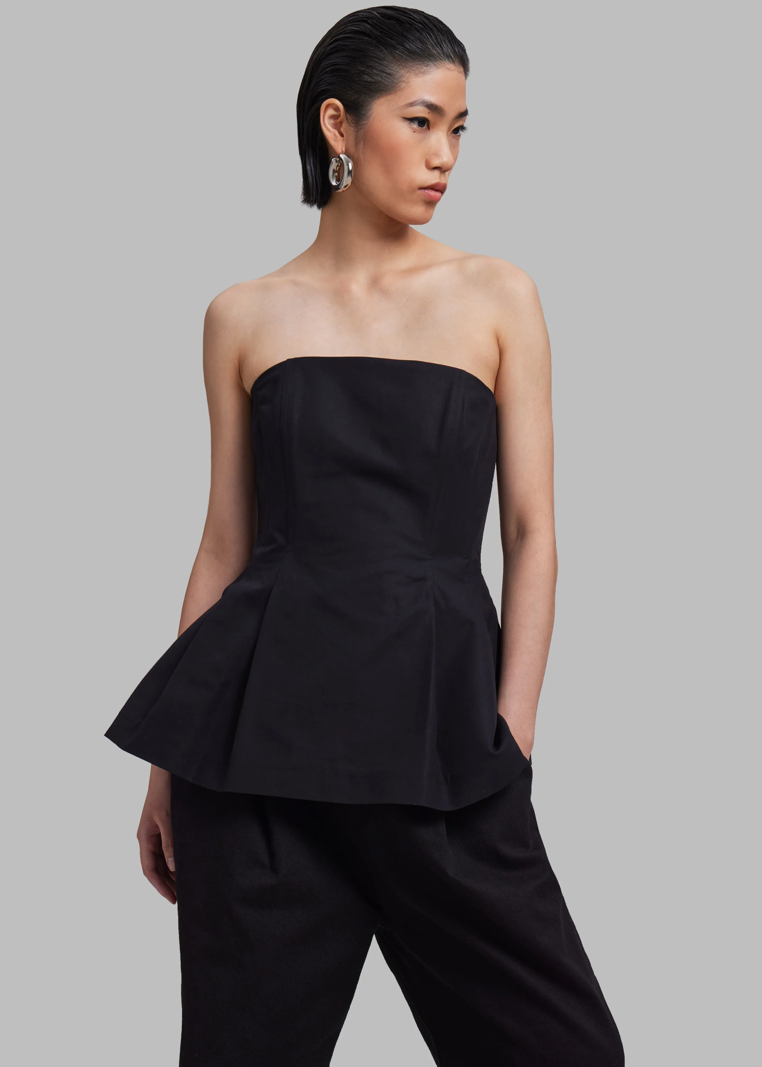 Rika Studios Martin Bustier - Black sold by Frankie Shop