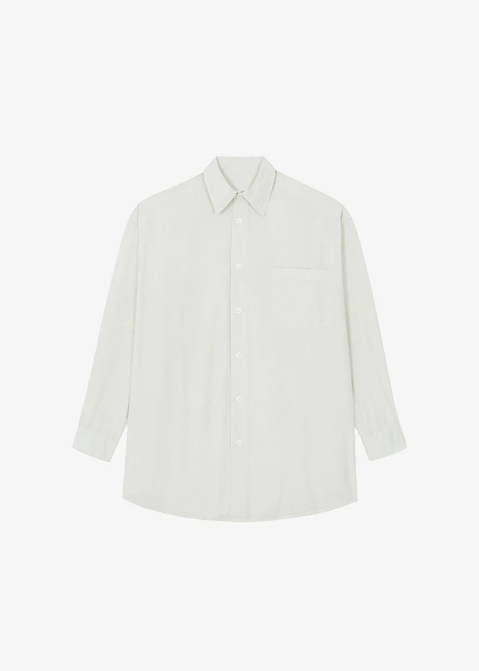 Chadwick Shirt - Light Grey sold by Frankie Shop product image thumbnail 5