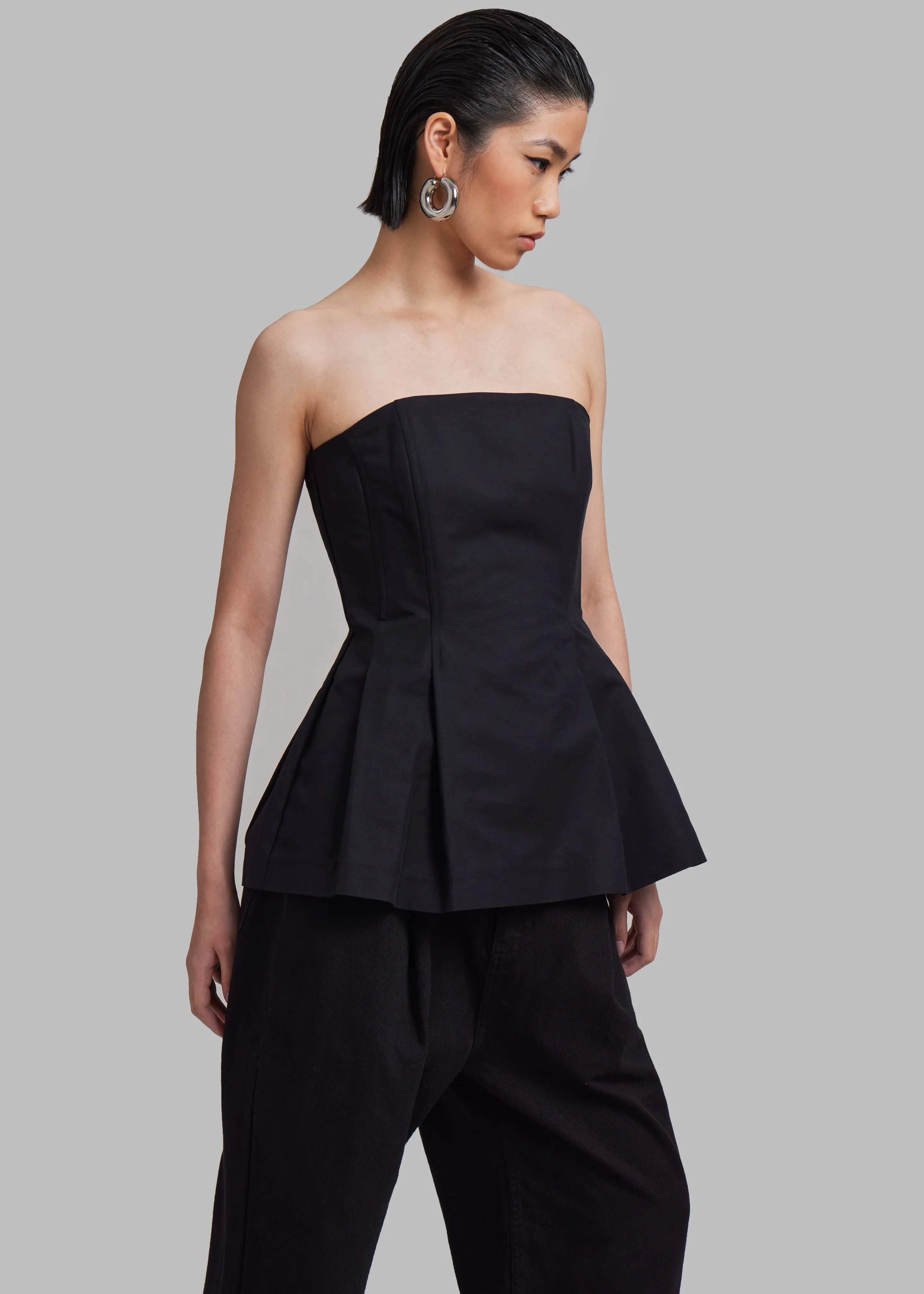 Rika Studios Martin Bustier - Black sold by Frankie Shop product image thumbnail 3