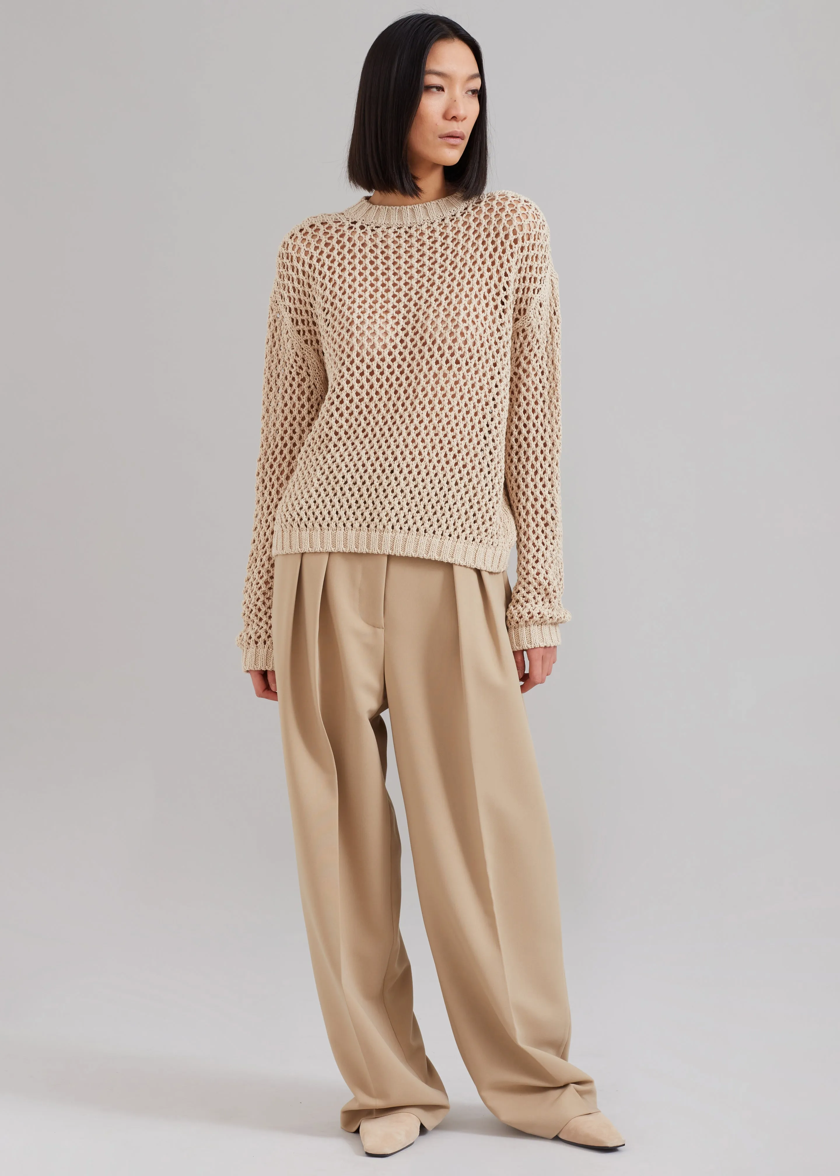 Sedona Net Top - Beige sold by Frankie Shop product image thumbnail 2