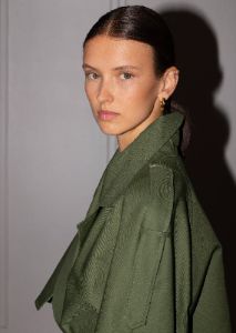 Suzanne Trench Coat - Olive sold by Frankie Shop