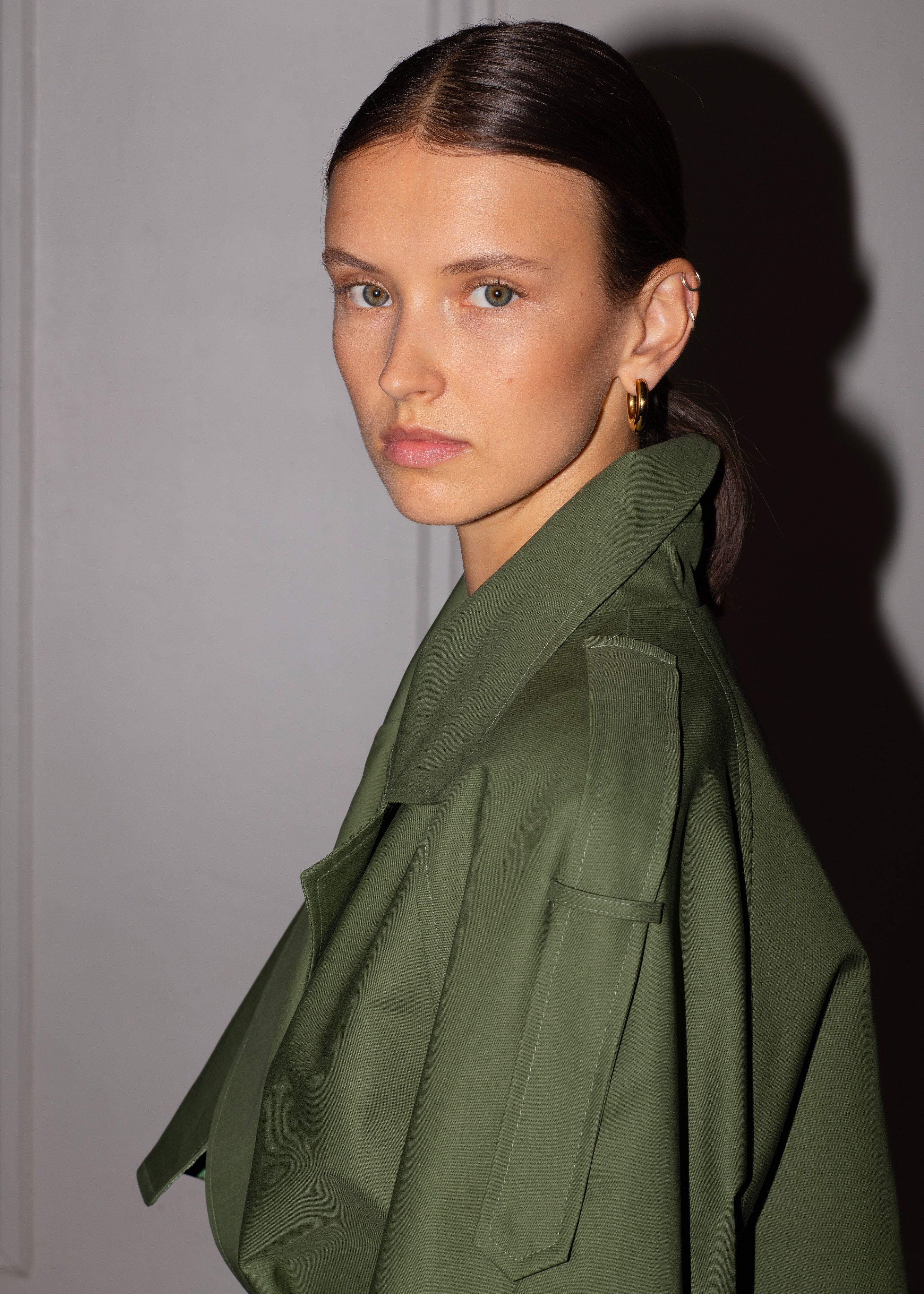 Suzanne Trench Coat - Olive sold by Frankie Shop product image thumbnail 8