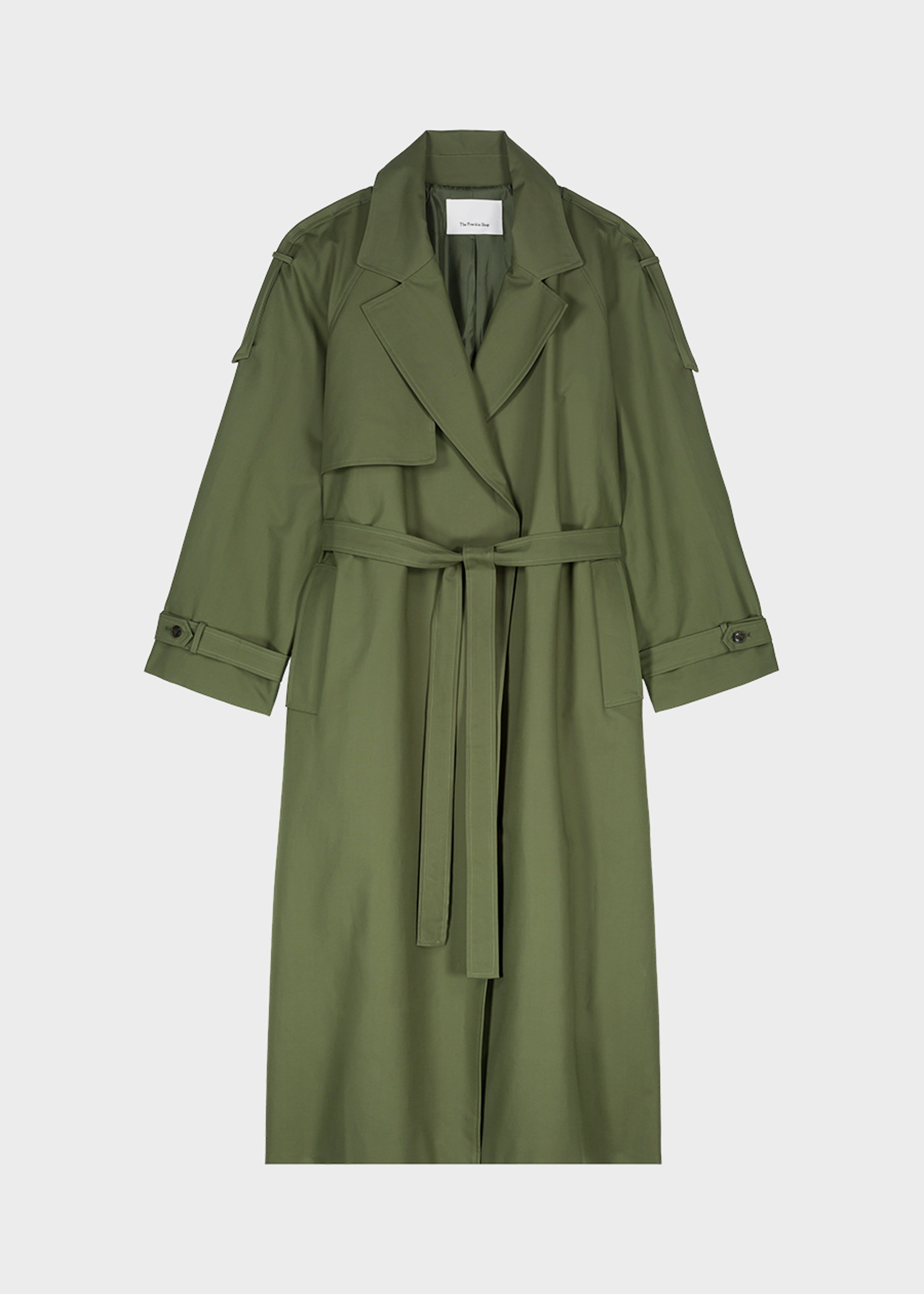 Suzanne Trench Coat - Olive sold by Frankie Shop product image thumbnail 9