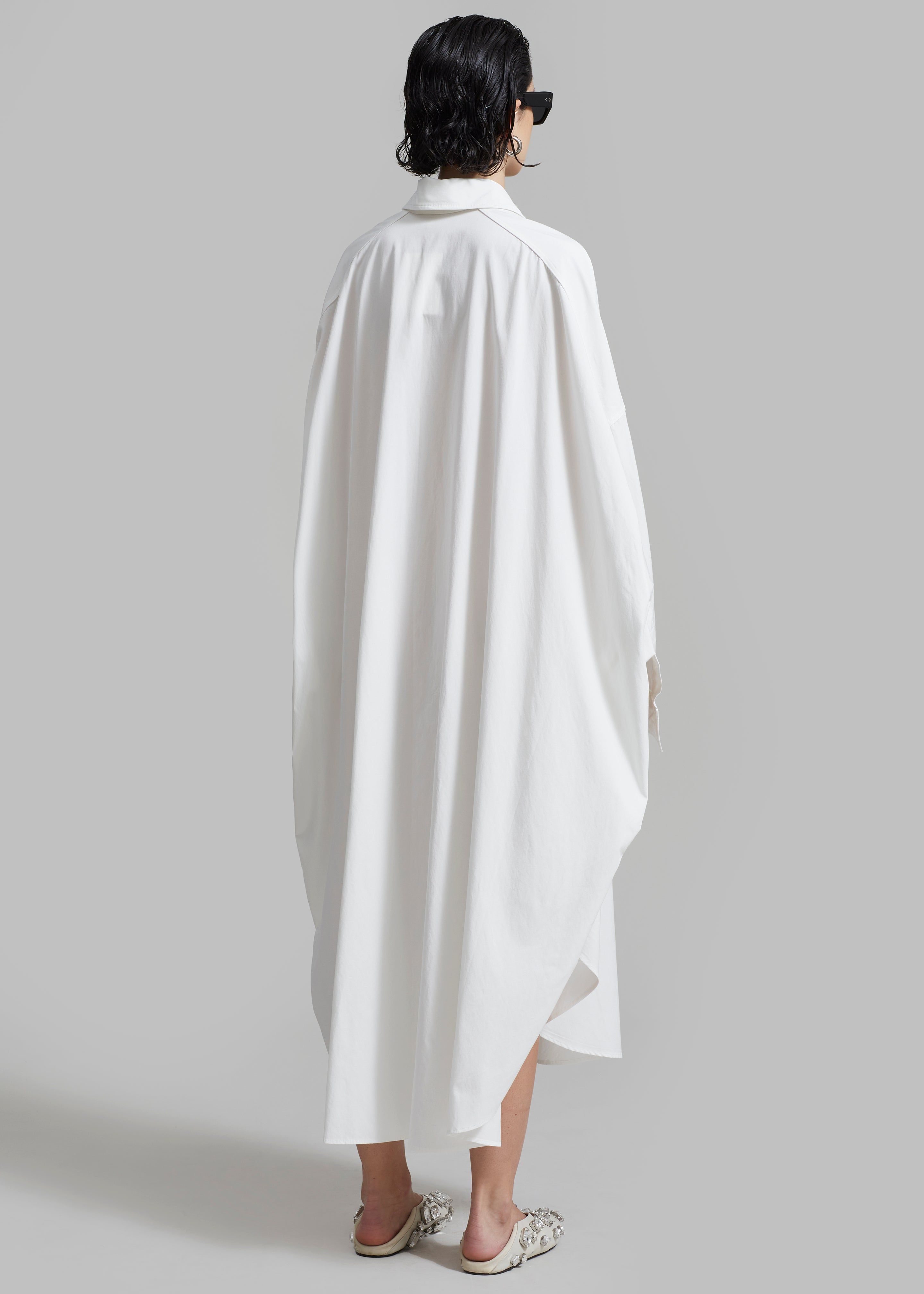 Annalise Shirt Dress - White sold by Frankie Shop product image thumbnail 7