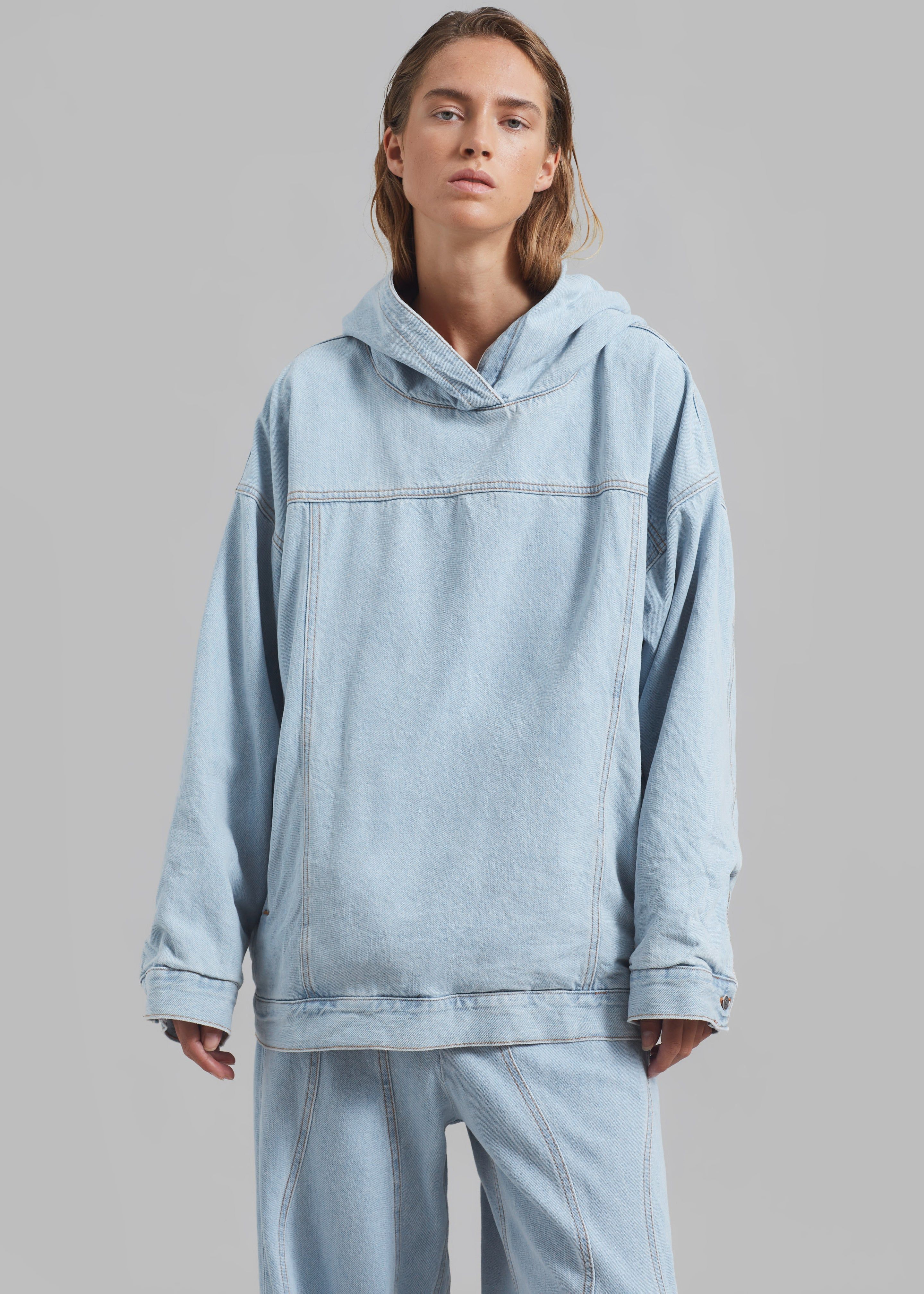 Haikure Olenir Hoodie - Wave Blue Sea sold by Frankie Shop product image thumbnail 2