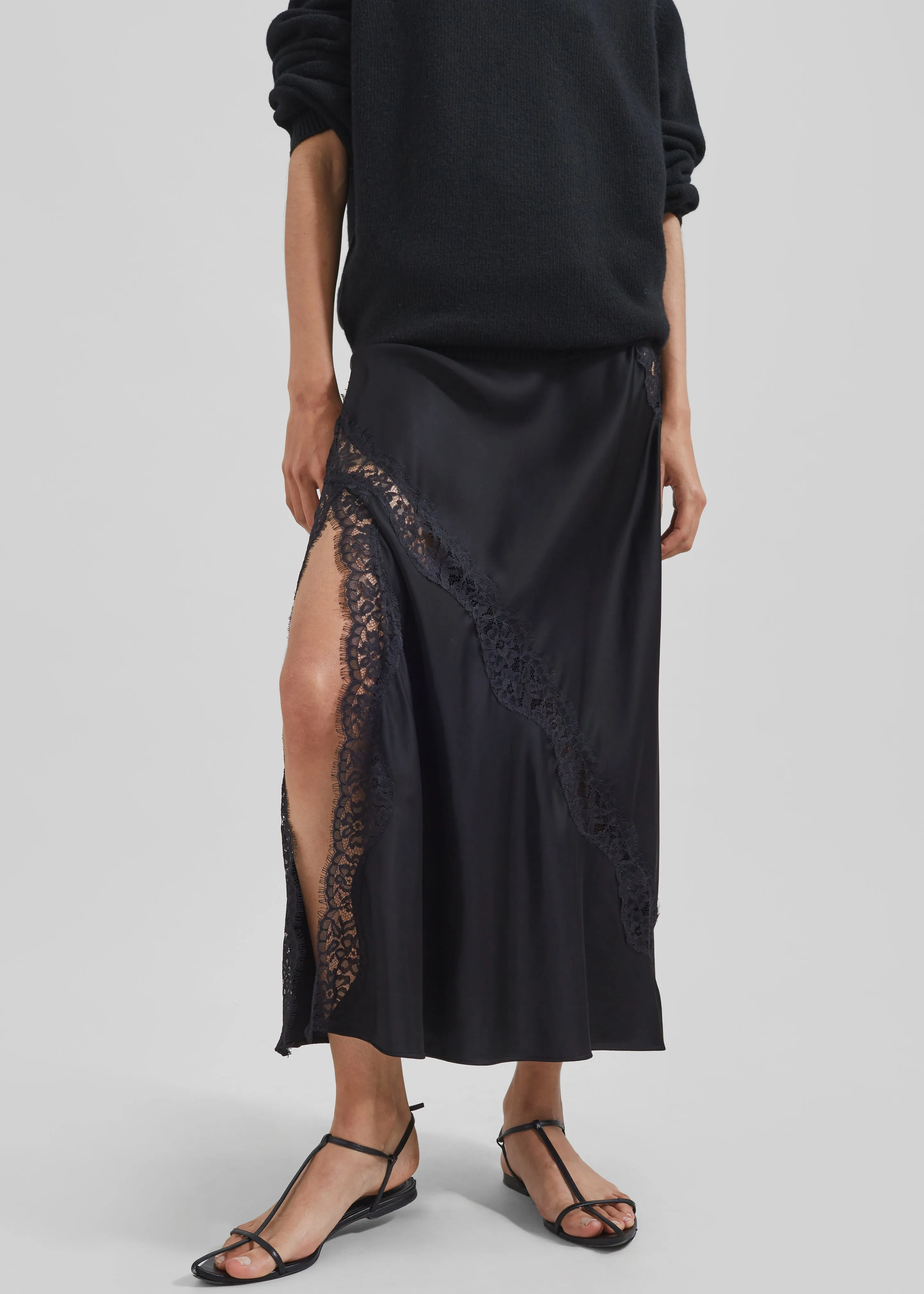 Samsøe Samsøe Sachic Skirt - Black sold by Frankie Shop